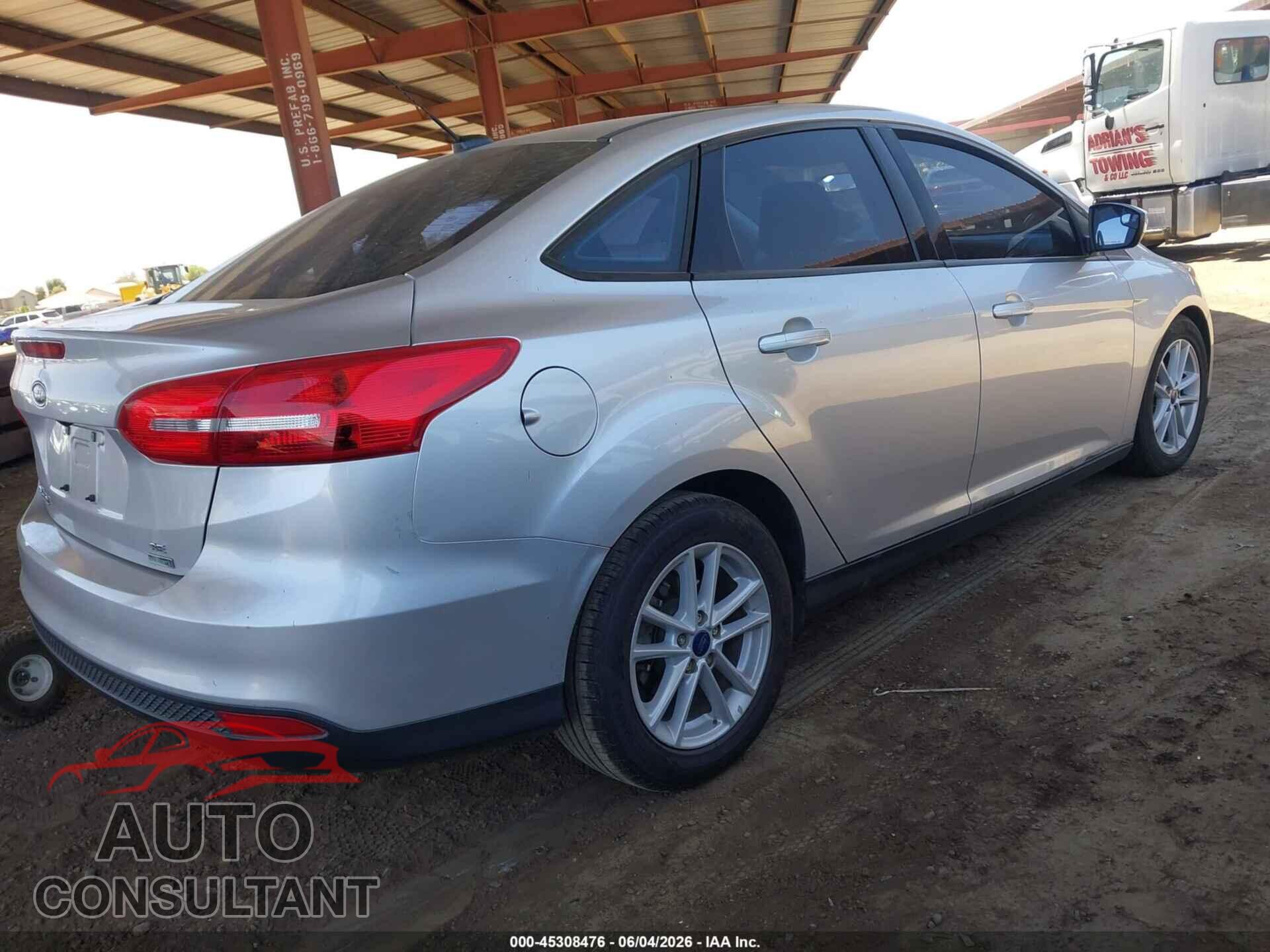 FORD FOCUS 2018 - 1FADP3FE3JL223589