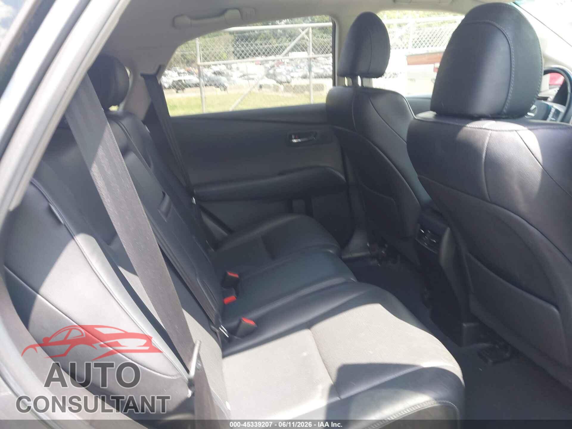 LEXUS RX 350 2015 - 2T2BK1BA7FC302541