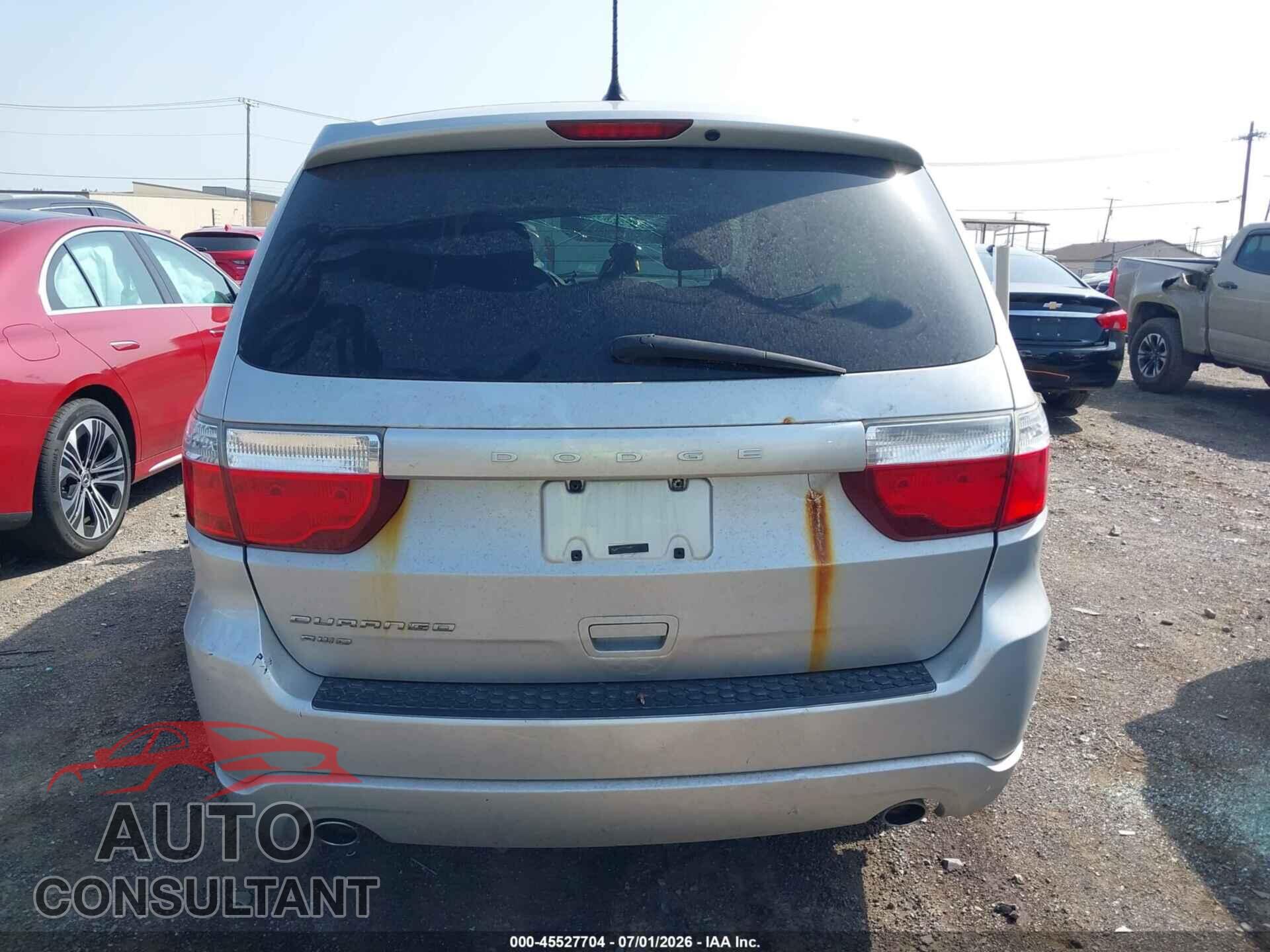 DODGE DURANGO 2013 - 1C4RDJAG8DC575299