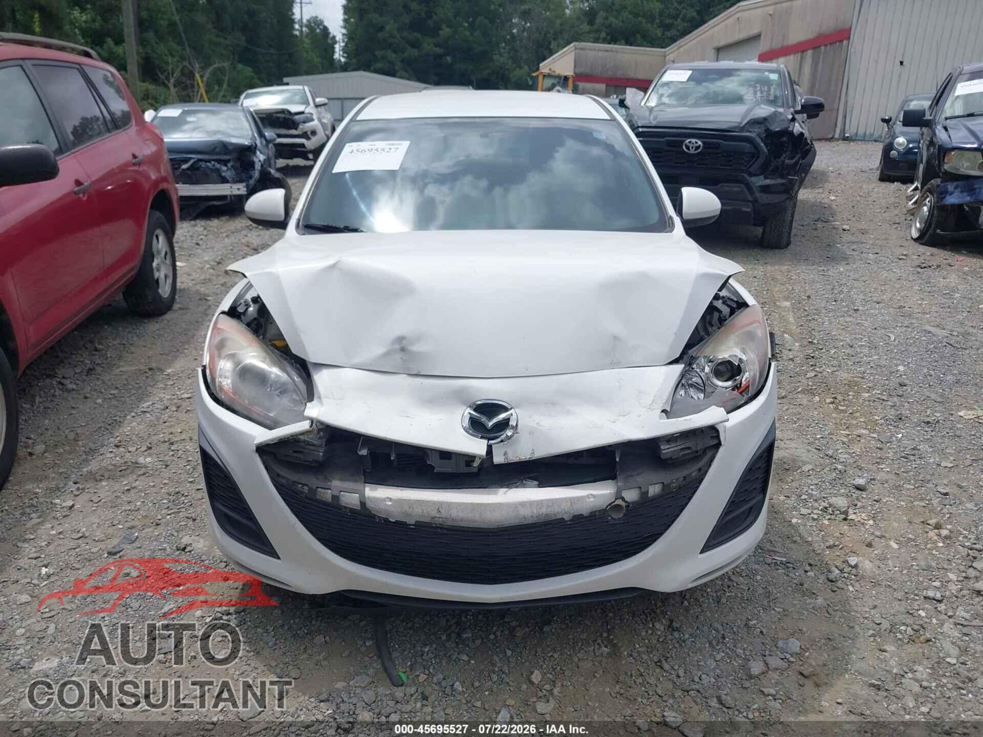 MAZDA MAZDA3 2010 - JM1BL1SF6A1267128