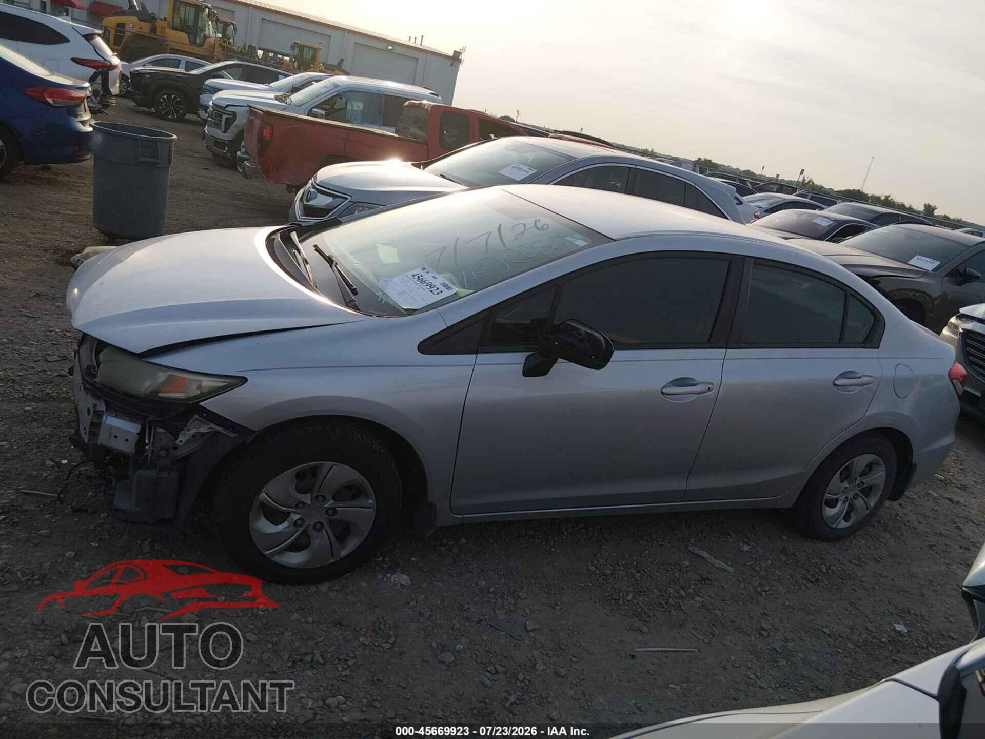 HONDA CIVIC 2015 - 2HGFB2F54FH550360