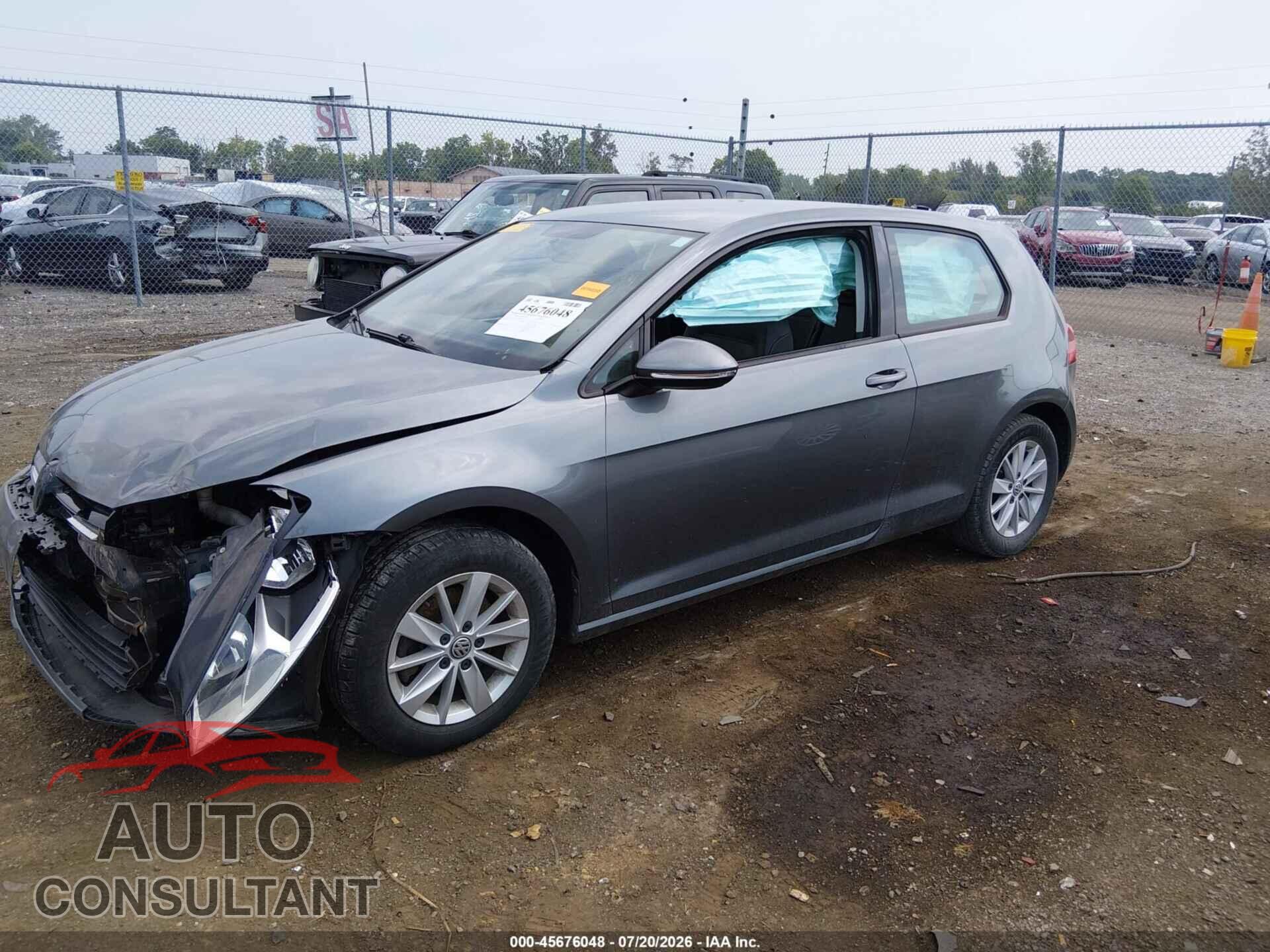 VOLKSWAGEN GOLF 2015 - 3VW917AU5FM057733
