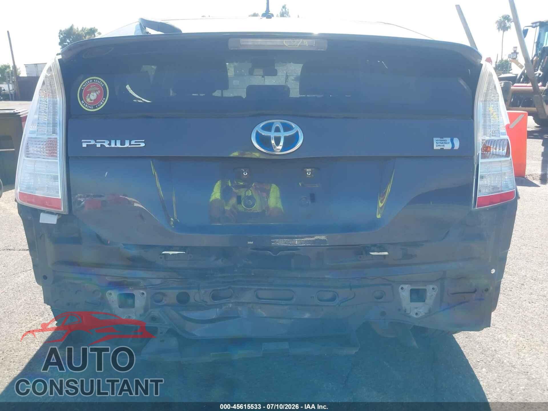 TOYOTA PRIUS 2011 - JTDKN3DU4B0263071