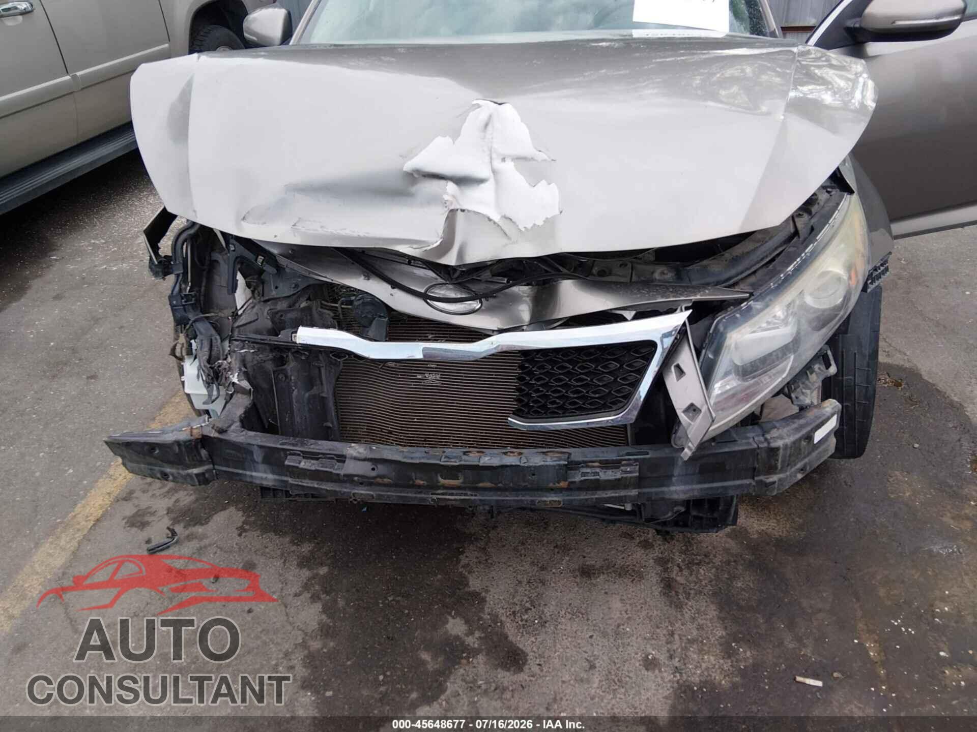 KIA OPTIMA 2013 - 5XXGM4A71DG202713