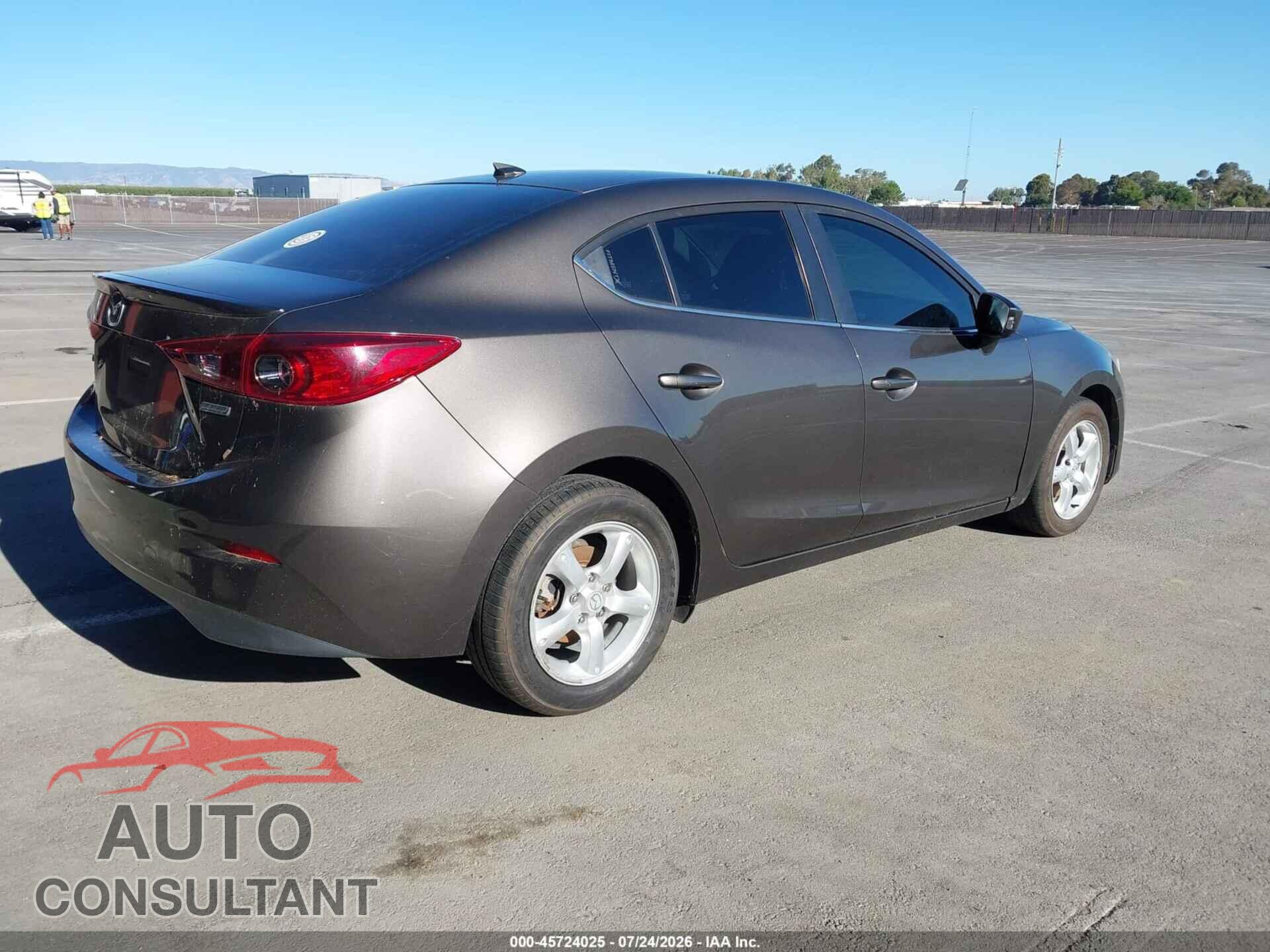 MAZDA MAZDA3 2014 - JM1BM1W72E1106149