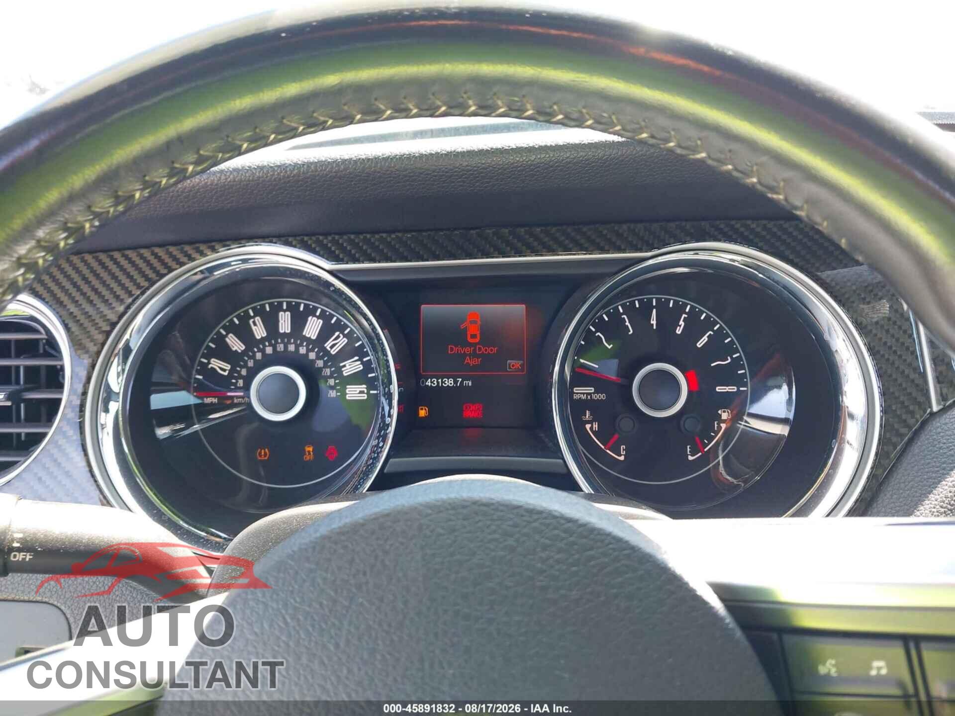 FORD MUSTANG 2014 - 1ZVBP8CF0E5310028