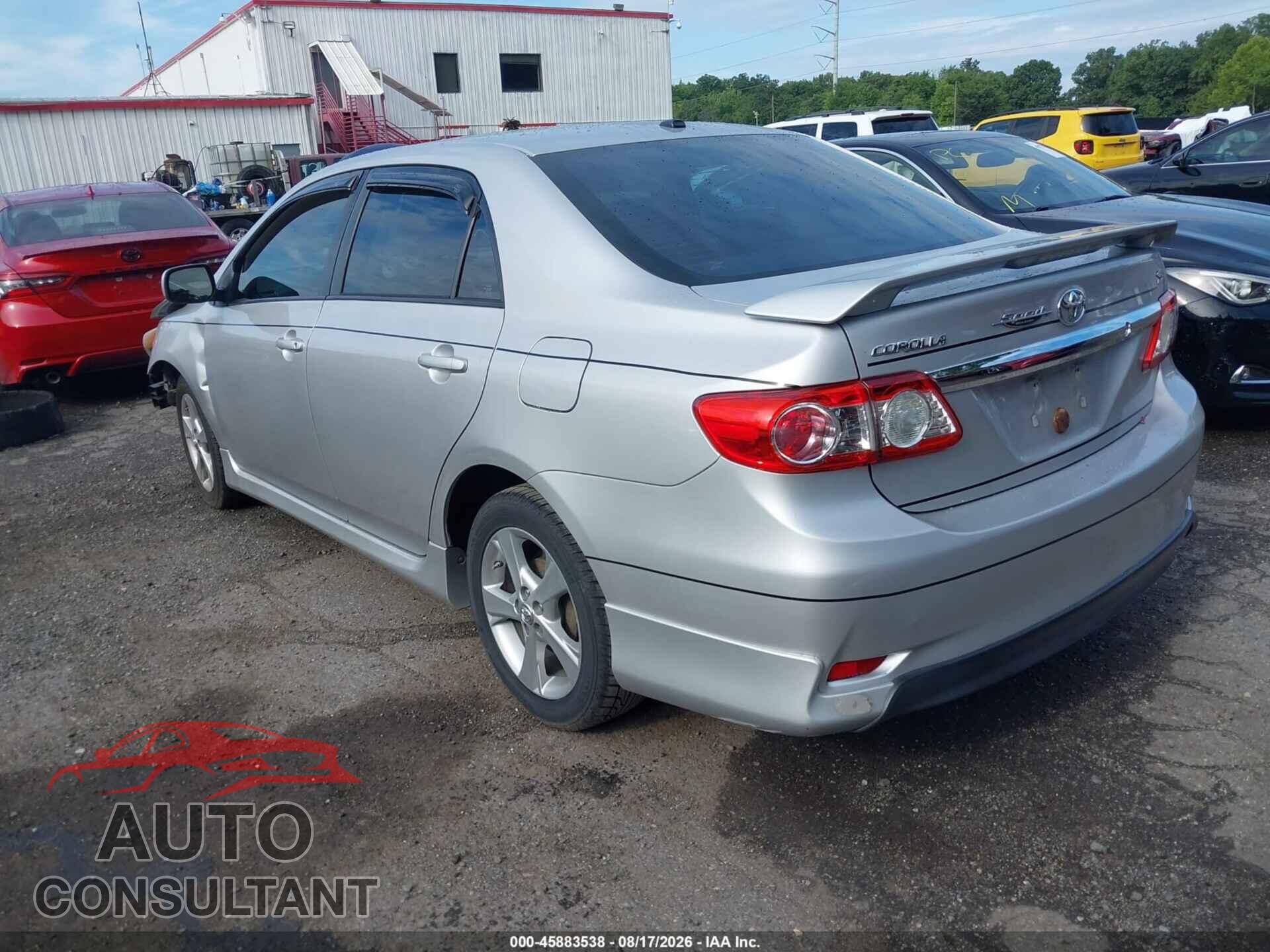 TOYOTA COROLLA 2011 - 2T1BU4EE3BC552254