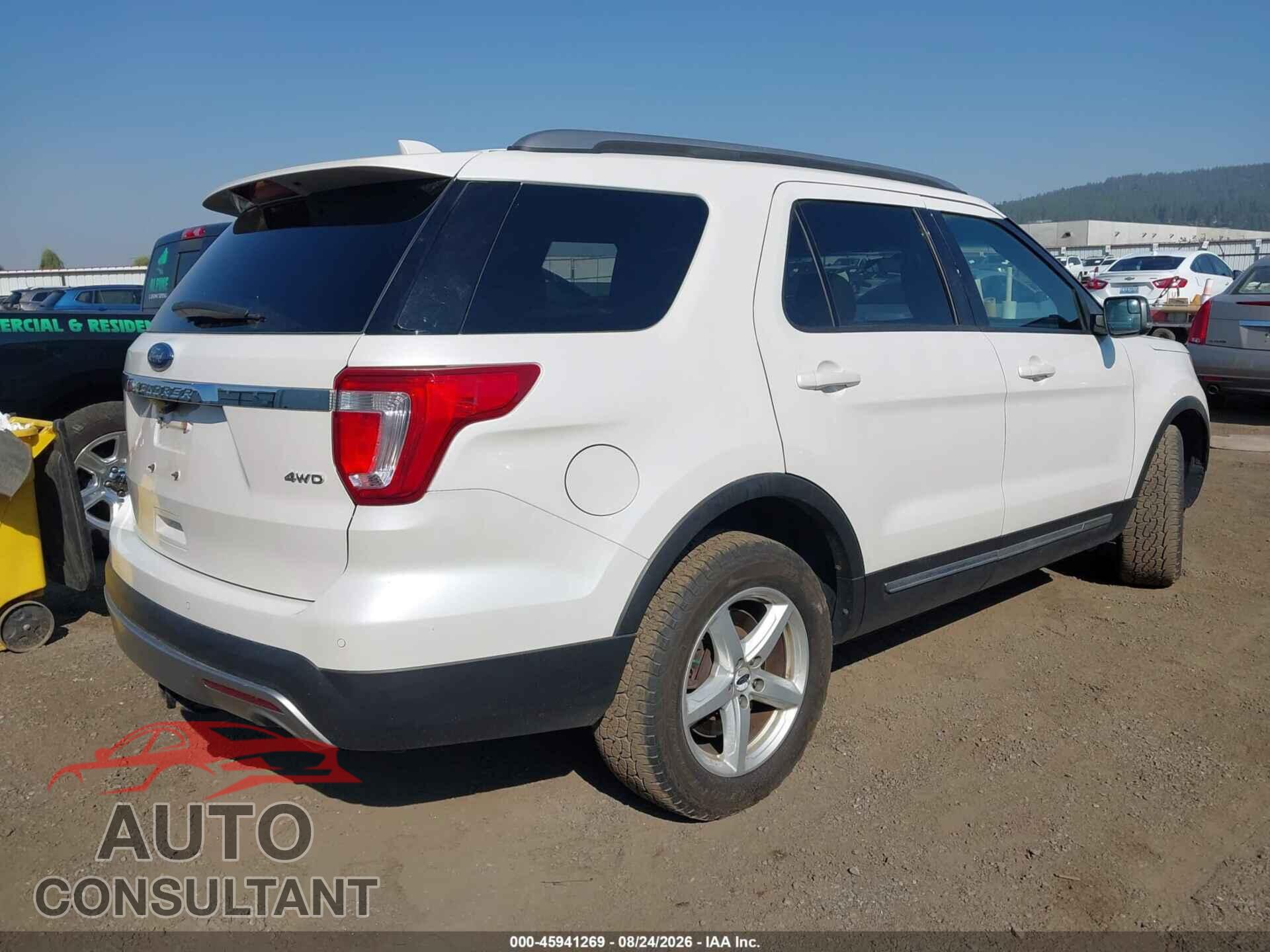 FORD EXPLORER 2016 - 1FM5K8D83GGB12724