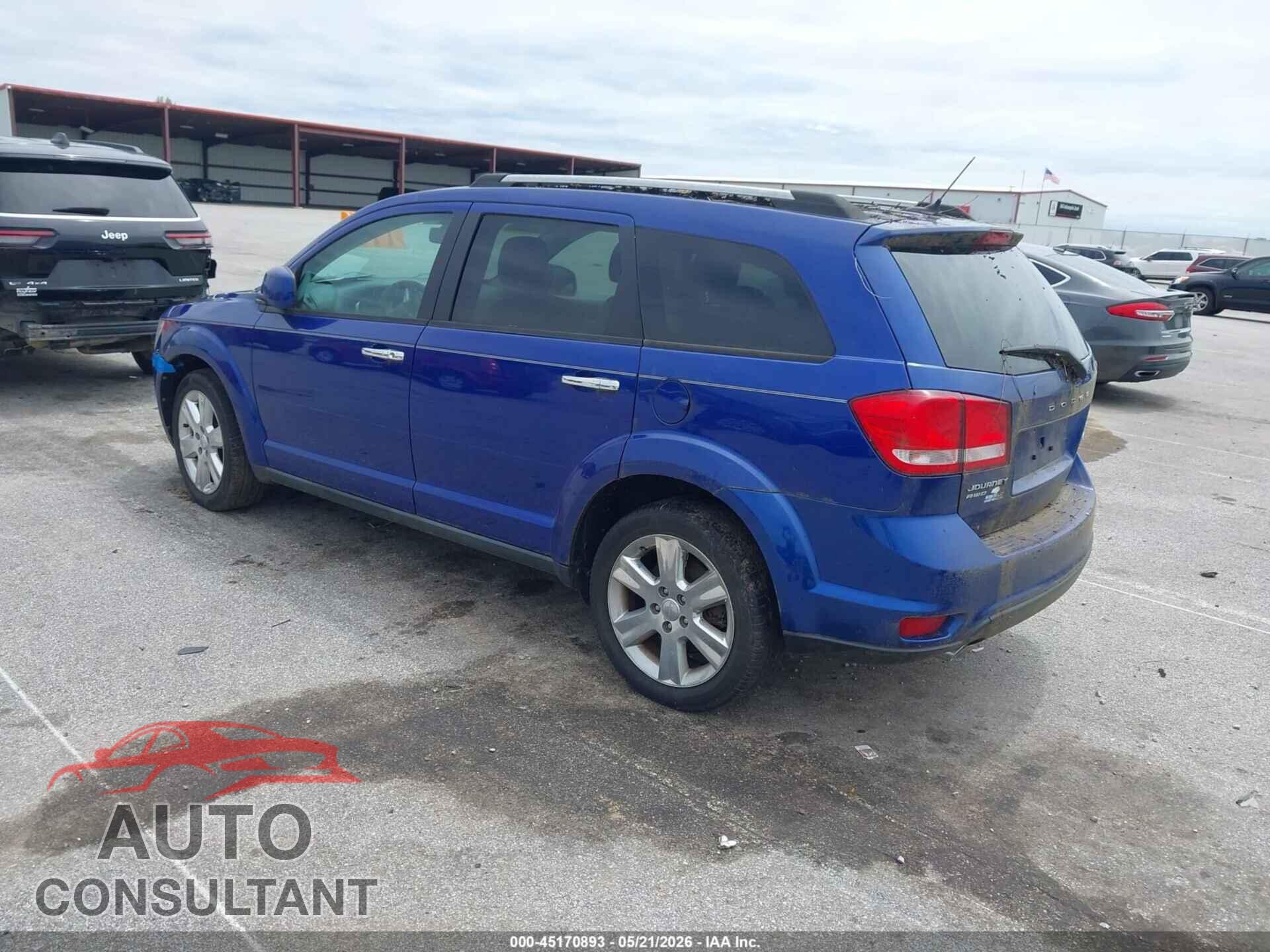 DODGE JOURNEY 2012 - 3C4PDDDG6CT258208