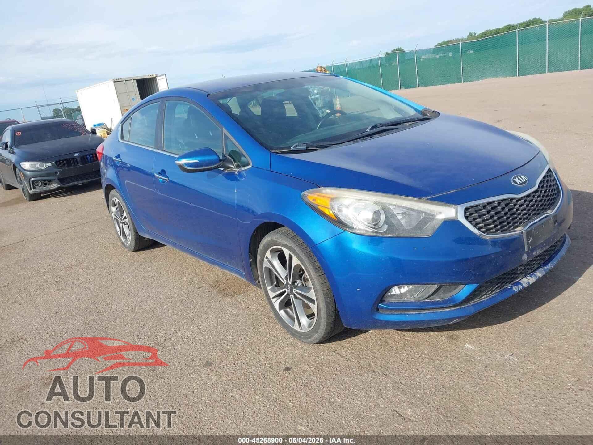 KIA FORTE 2014 - KNAFX4A82E5075596