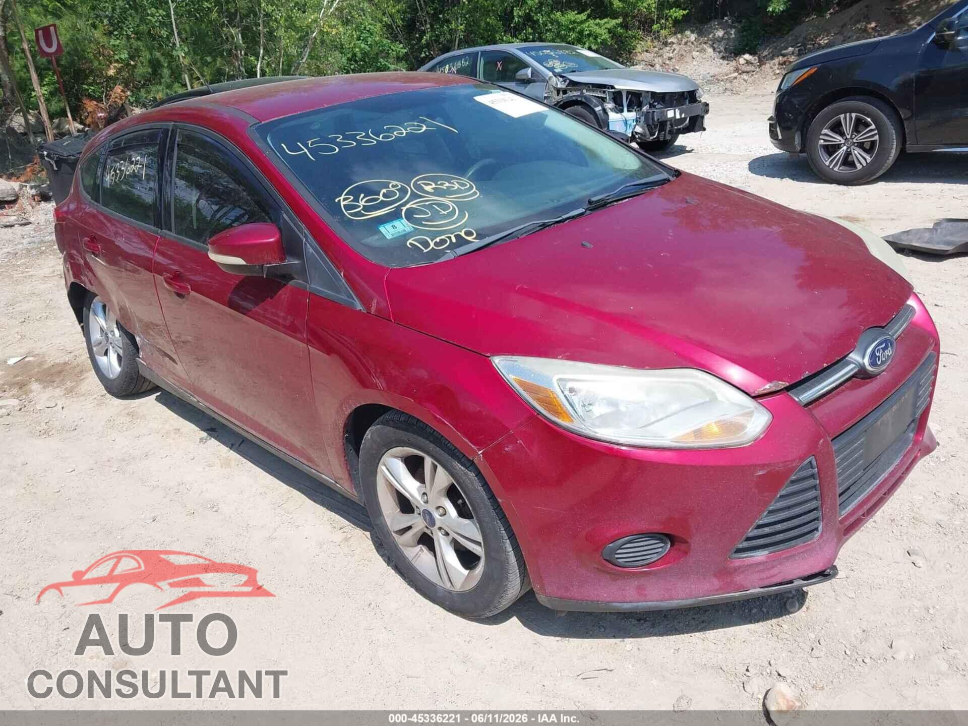 FORD FOCUS 2014 - 1FADP3K20EL257331