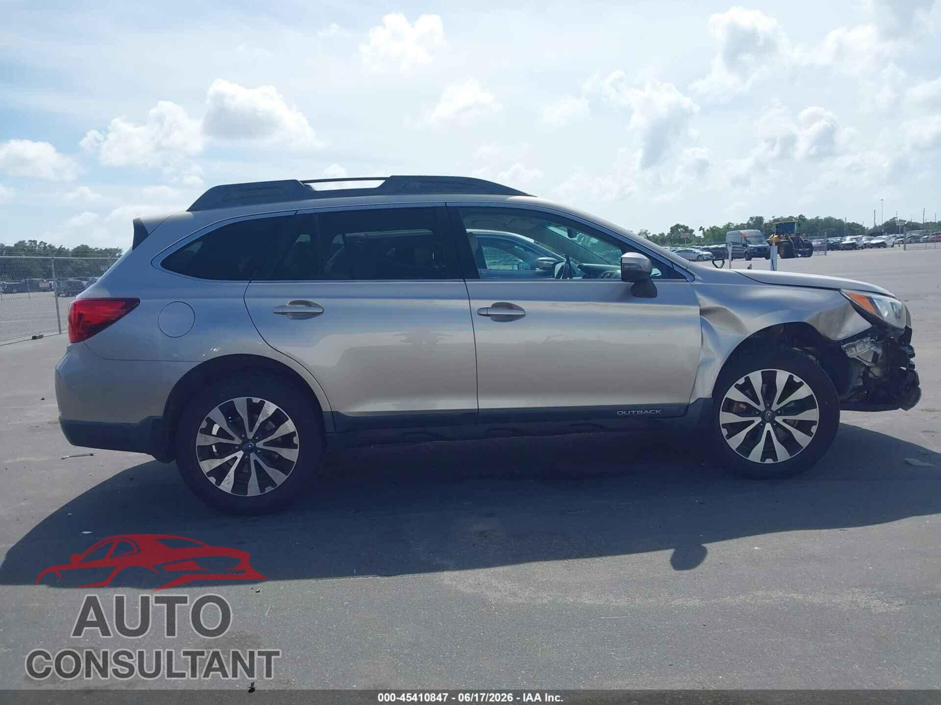 SUBARU OUTBACK 2015 - 4S4BSBNC7F3316404