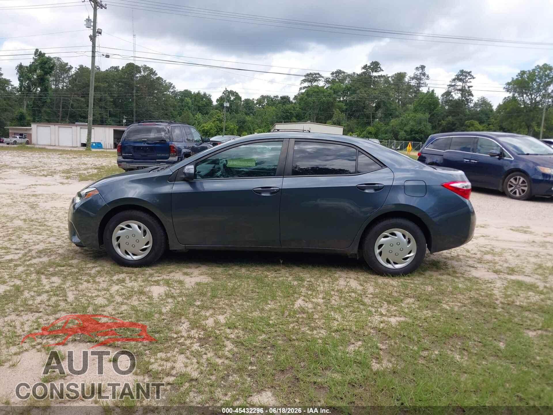 TOYOTA COROLLA 2016 - 5YFBURHE6GP429449