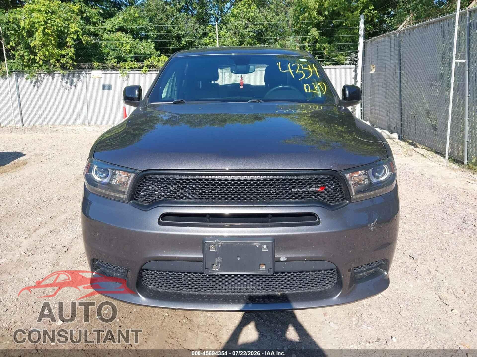 DODGE DURANGO 2019 - 1C4RDJDG7KC771341