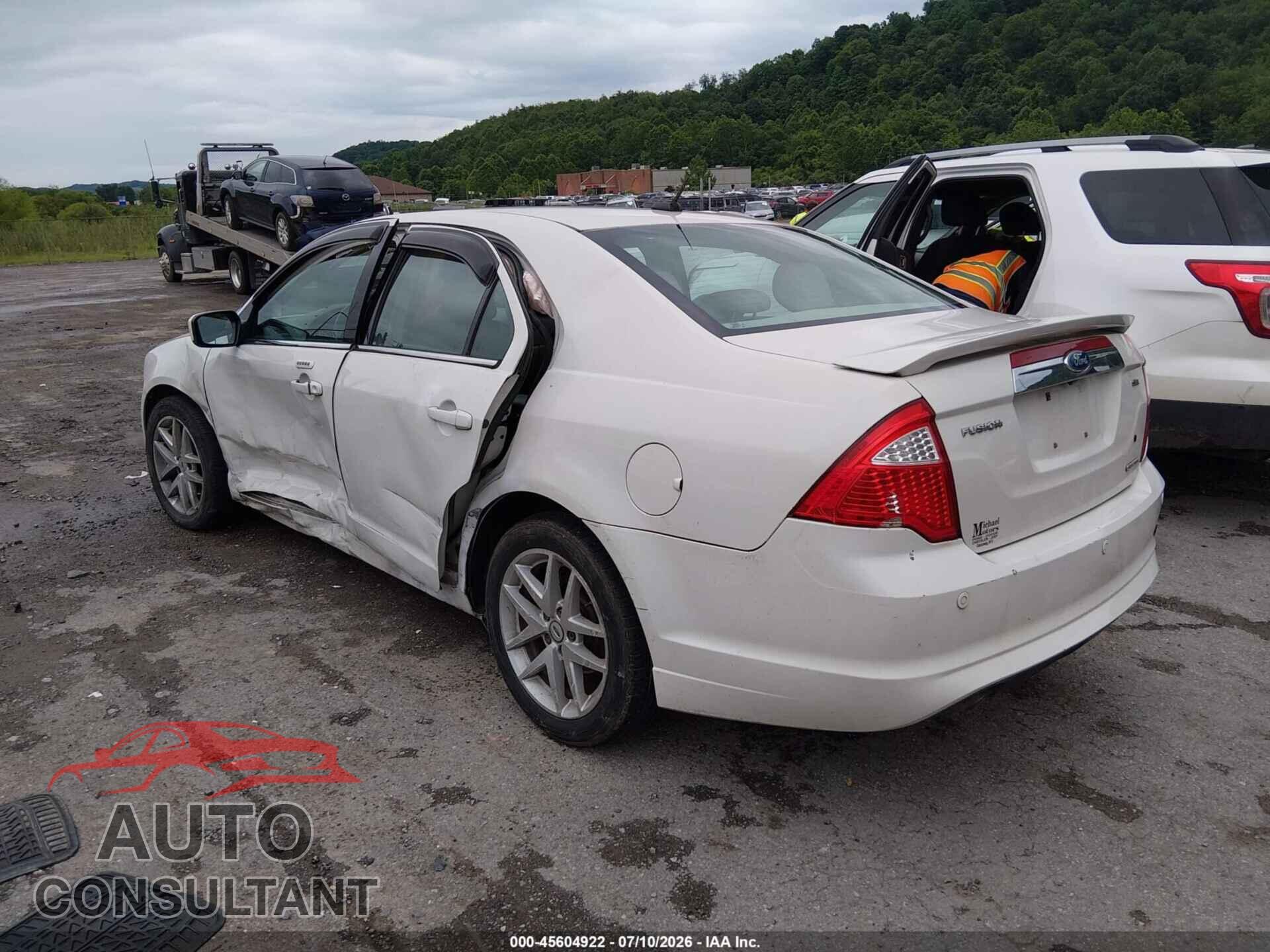 FORD FUSION 2012 - 3FAHP0JG4CR197579