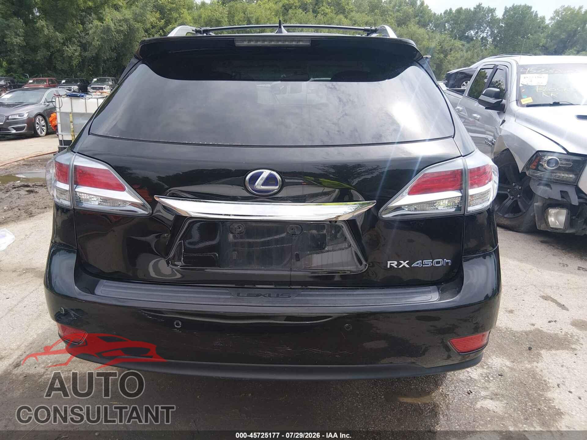 LEXUS RX 450H 2015 - 2T2BC1BA4FC003280