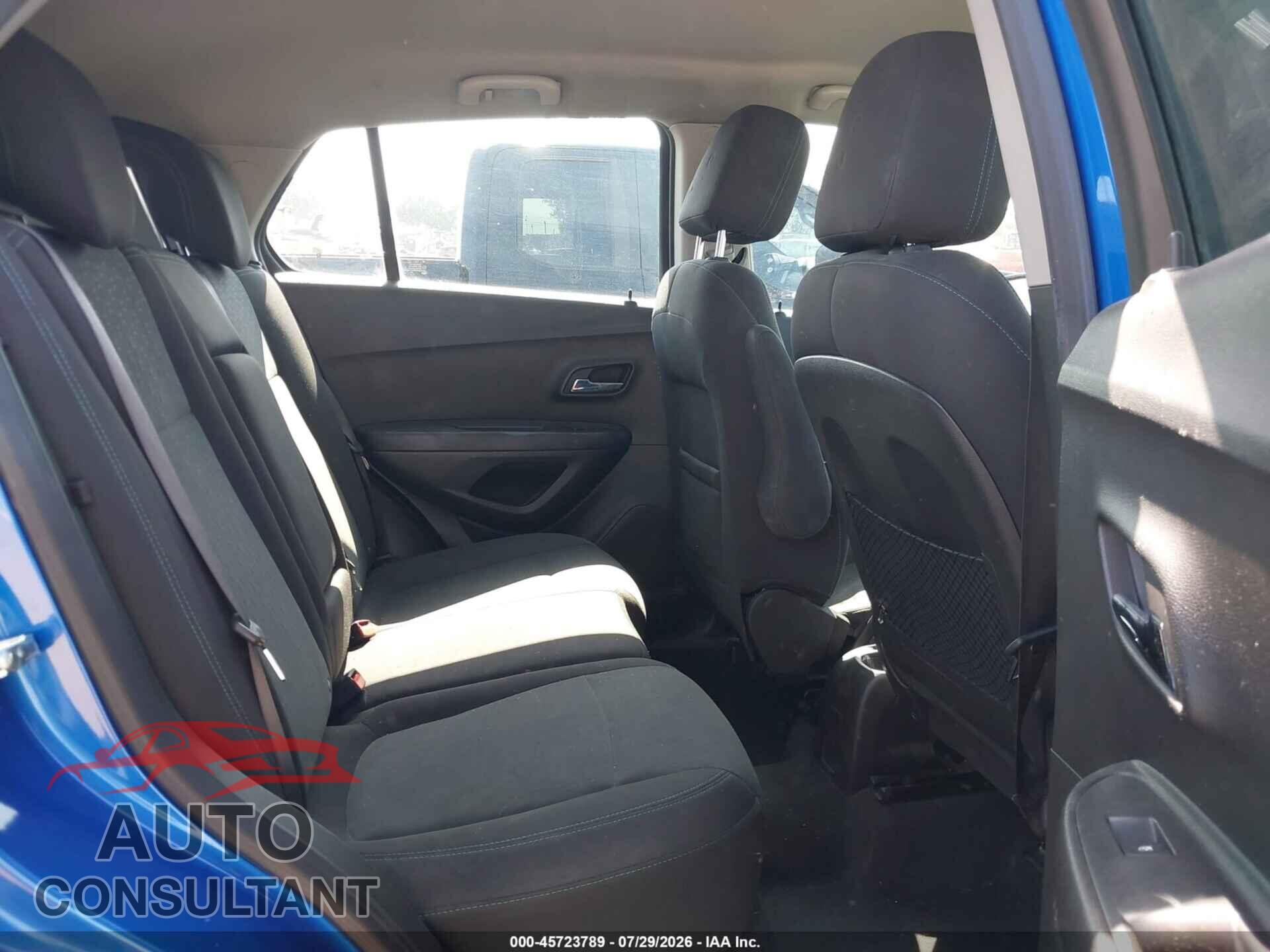 CHEVROLET TRAX 2016 - KL7CJKSB2GB521303