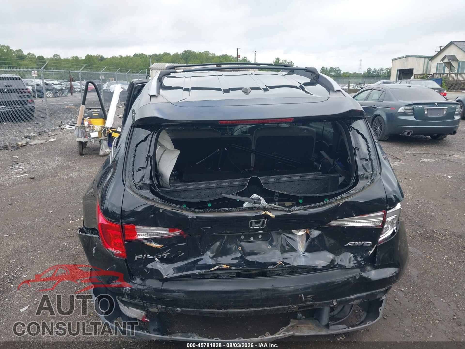 HONDA PILOT 2017 - 5FNYF6H54HB063975