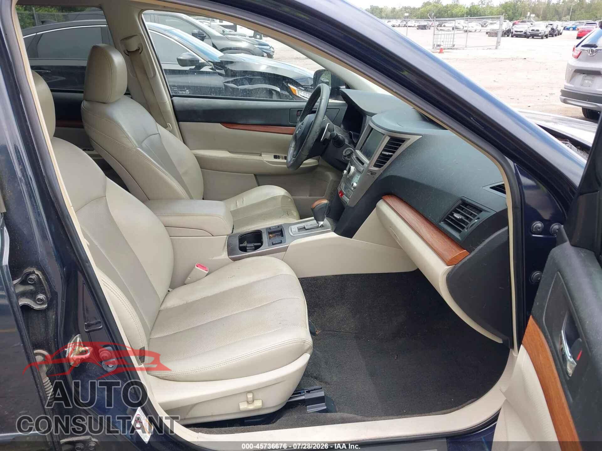 SUBARU OUTBACK 2013 - 4S4BRCPC6D3261388