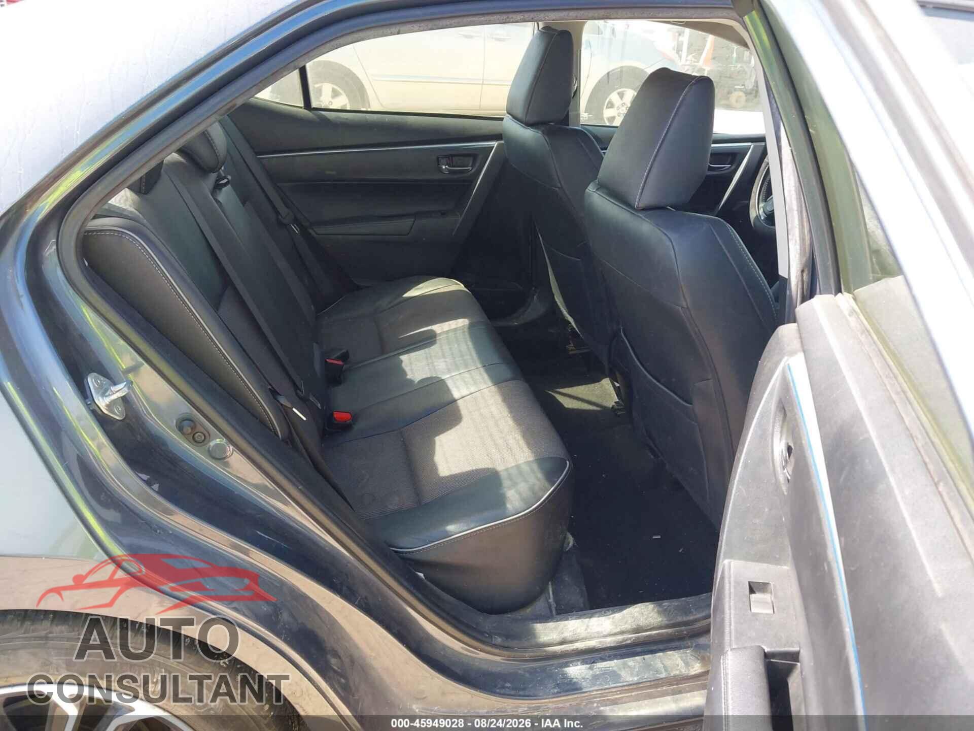 TOYOTA COROLLA 2015 - 5YFBURHE0FP254792