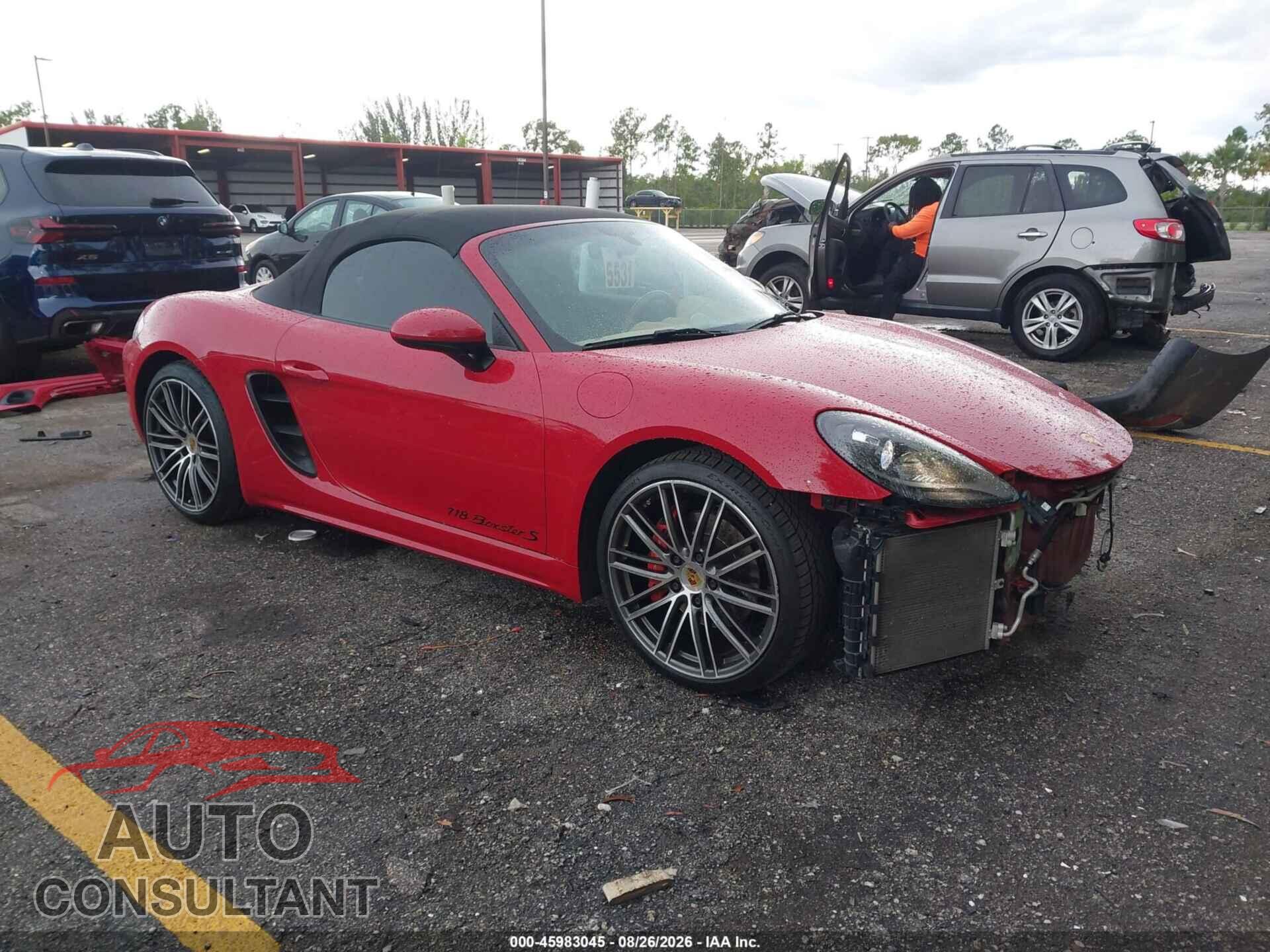 PORSCHE 718 BOXSTER 2017 - WP0CB2A81HS241282