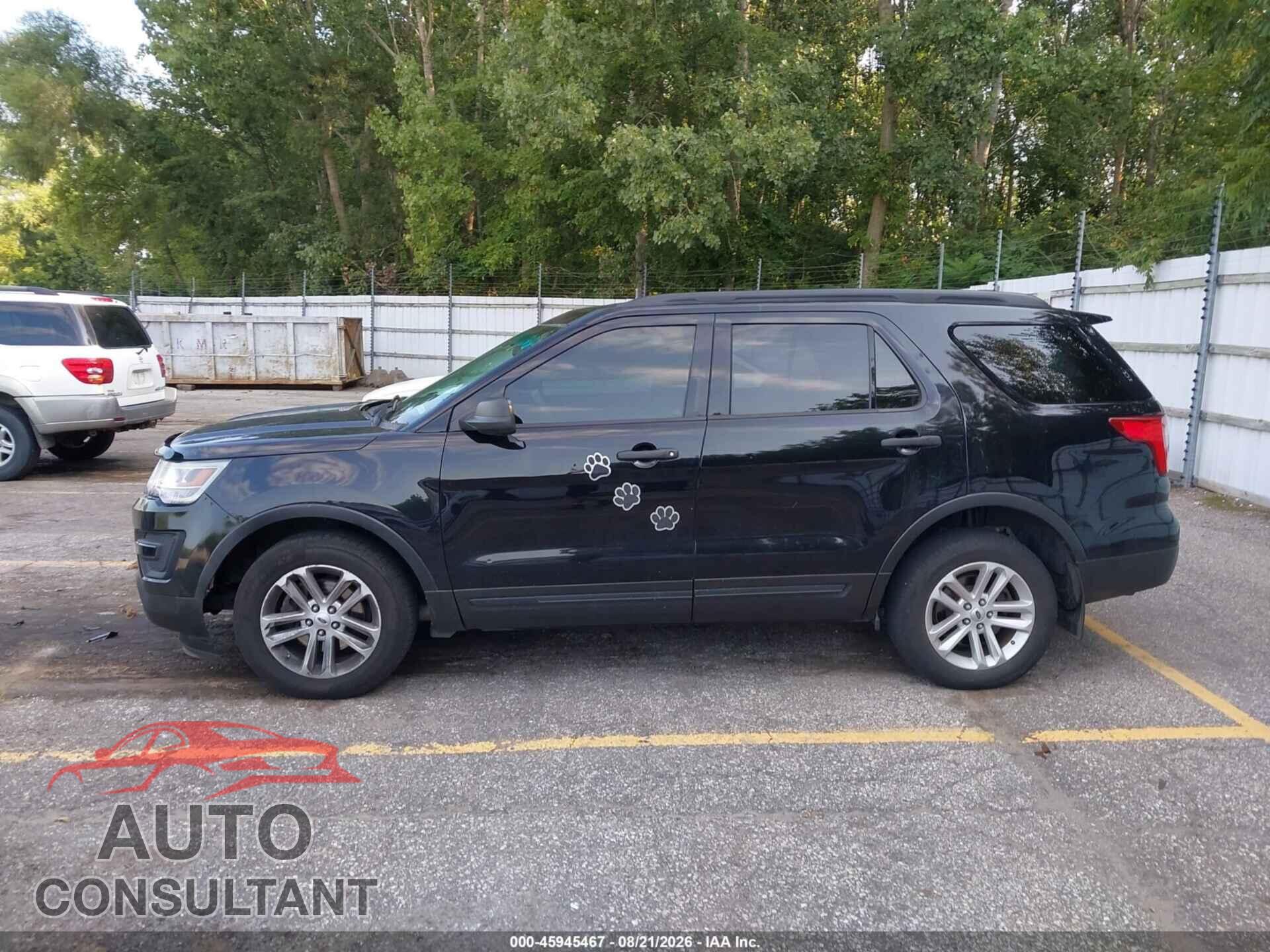 FORD EXPLORER 2017 - 1FM5K8B80HGA89813