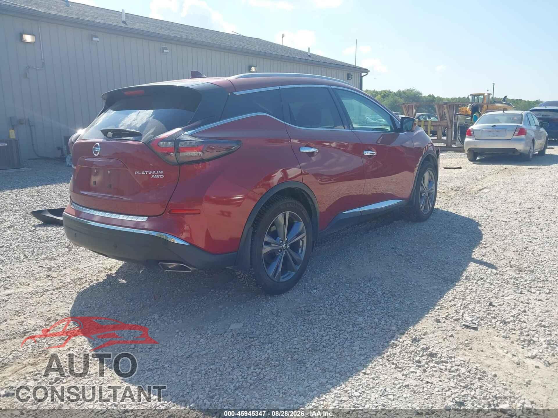 NISSAN MURANO 2019 - 5N1AZ2MS2KN101480