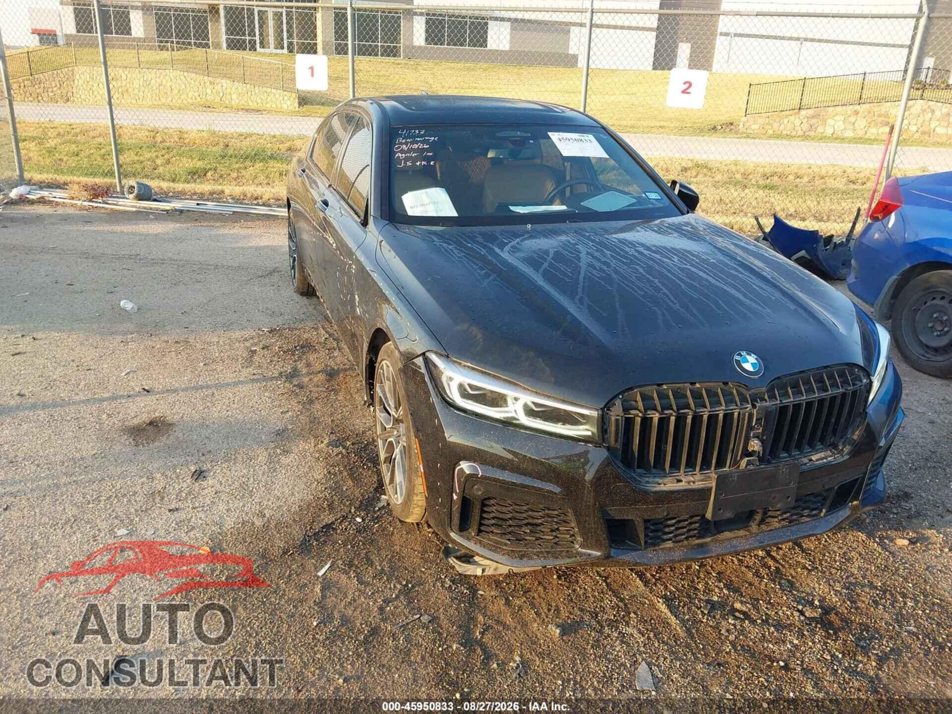 BMW 750I 2021 - WBA7U2C05MCF82594