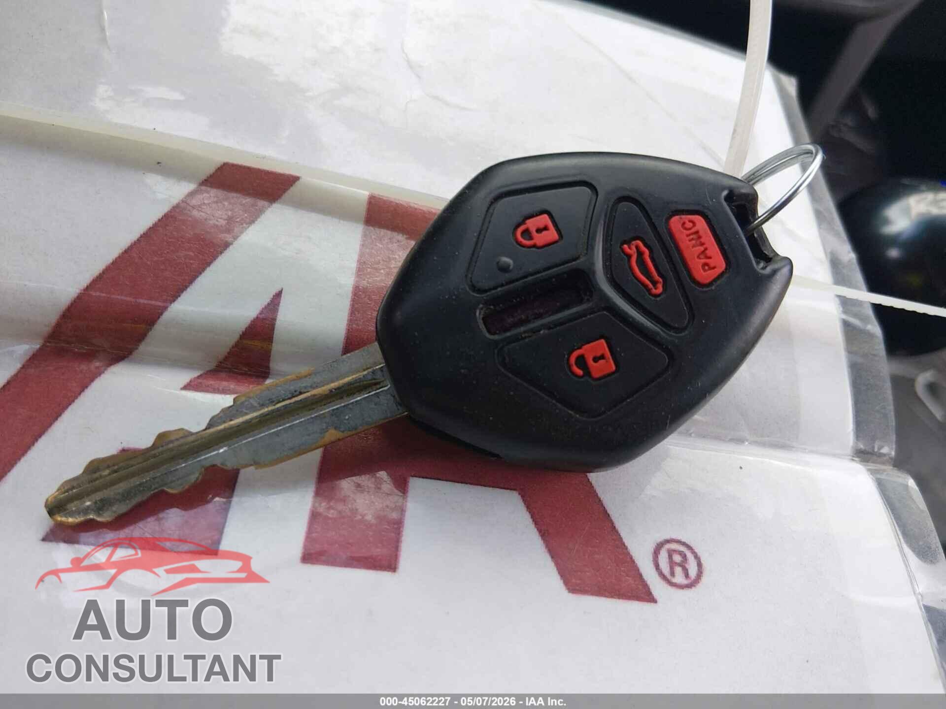 MITSUBISHI LANCER EVOLUTION 2015 - JA32W8FV1FU020766