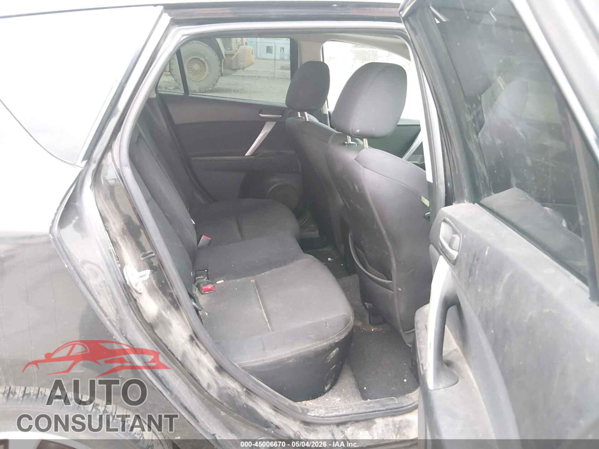 MAZDA MAZDA3 2011 - JM1BL1K65B1431471