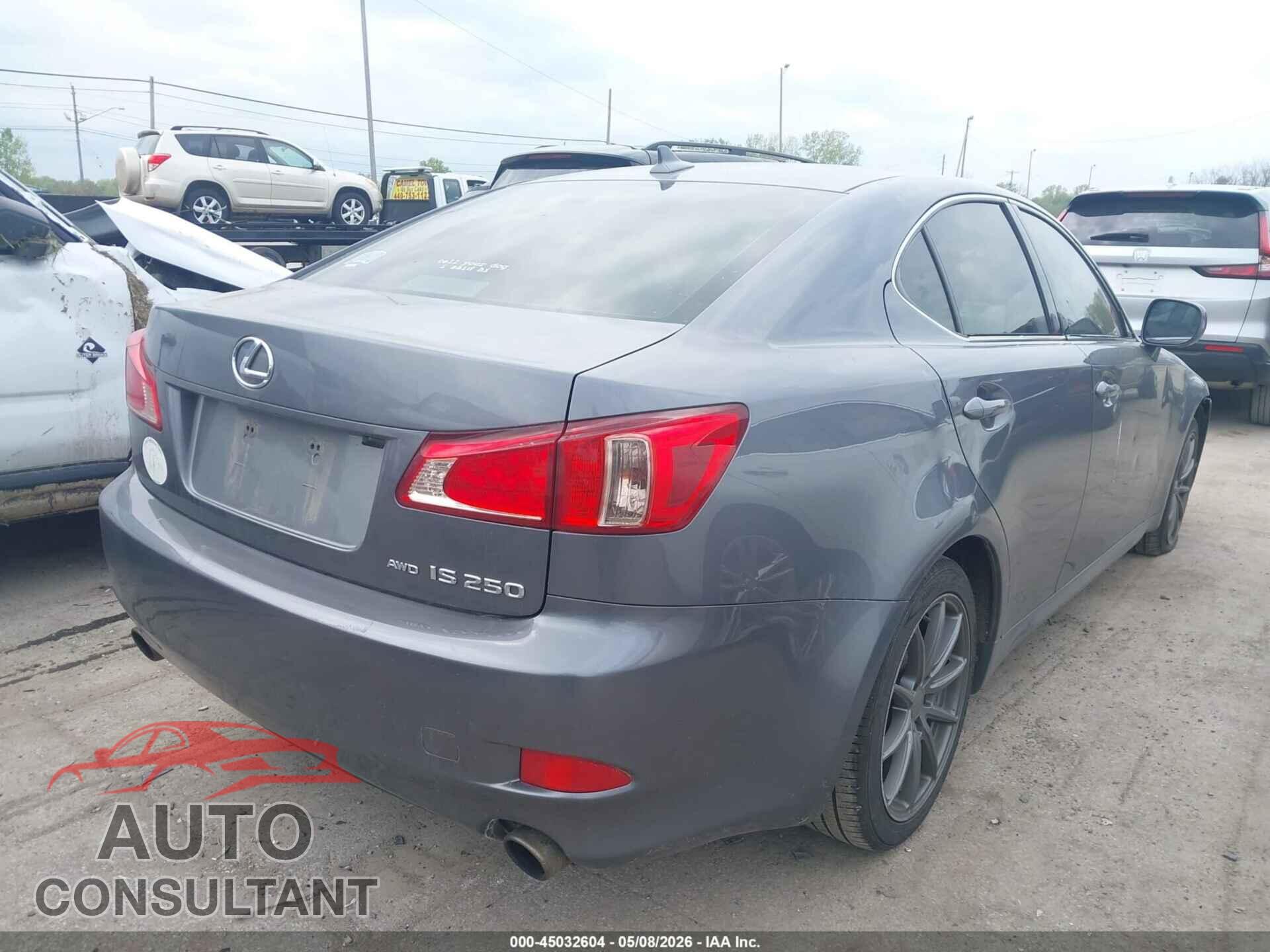 LEXUS IS 250 2012 - JTHCF5C2XC5054515