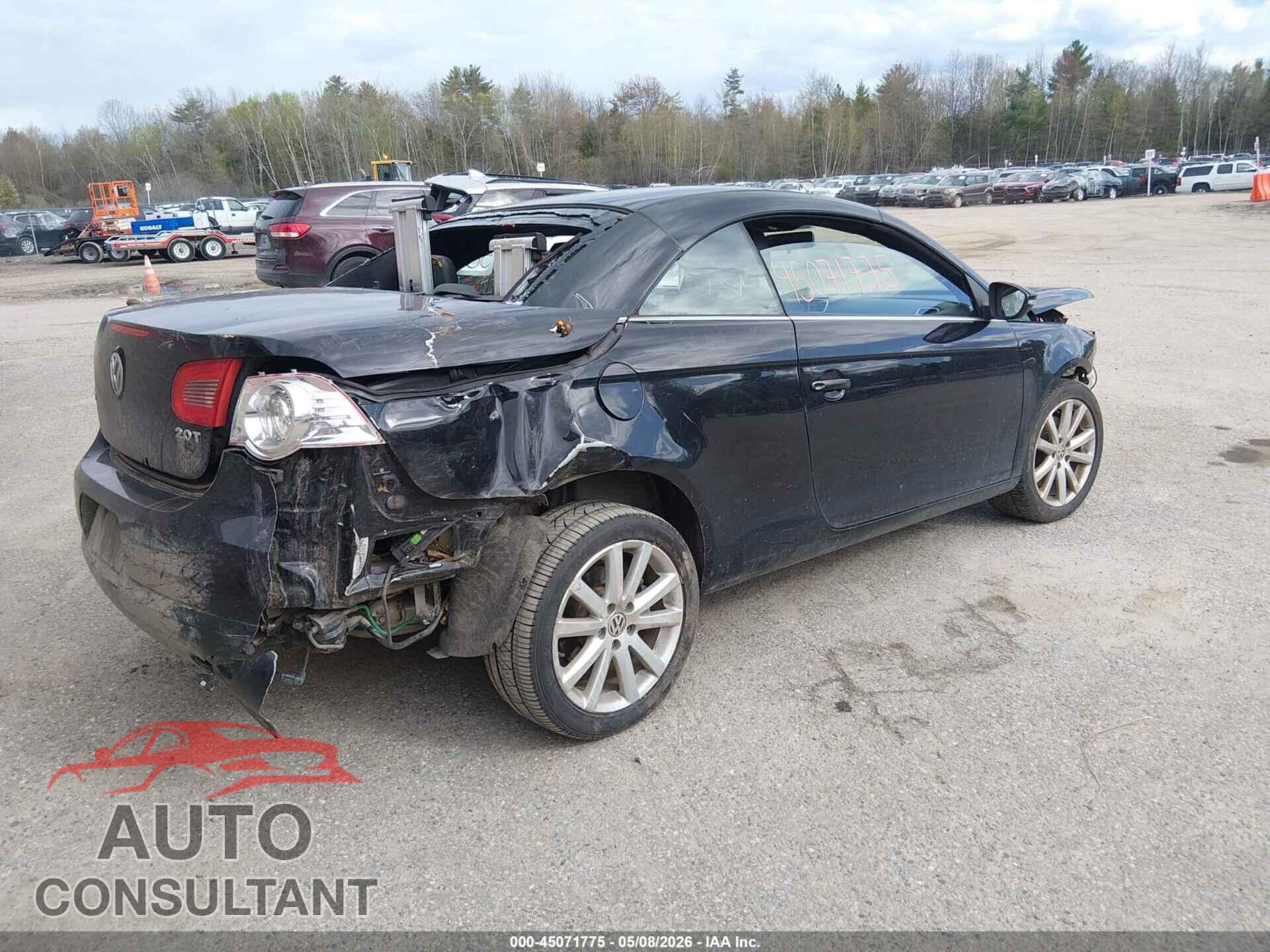 VOLKSWAGEN EOS 2009 - WVWBA71F69V003924