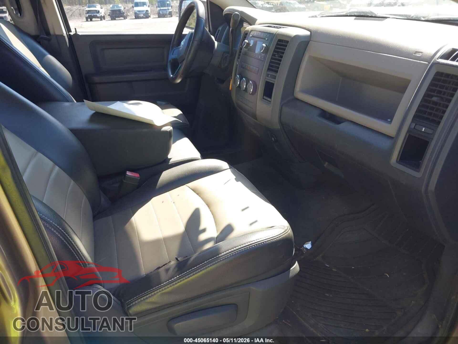 DODGE RAM 1500 2009 - 1D3HB18K39S791125