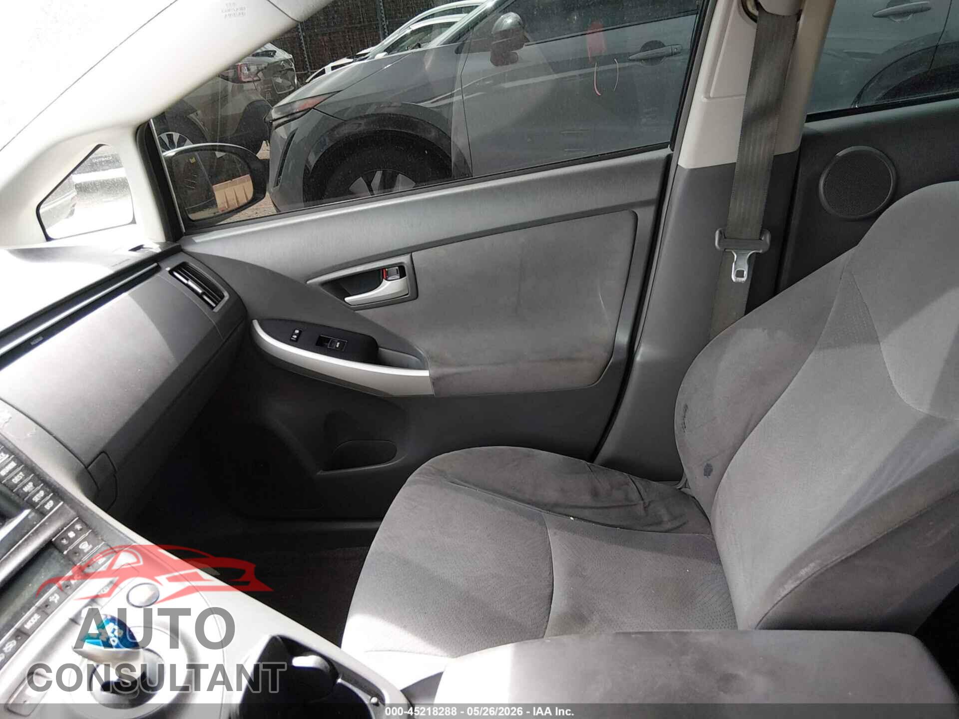 TOYOTA PRIUS 2010 - JTDKN3DU8A1260800