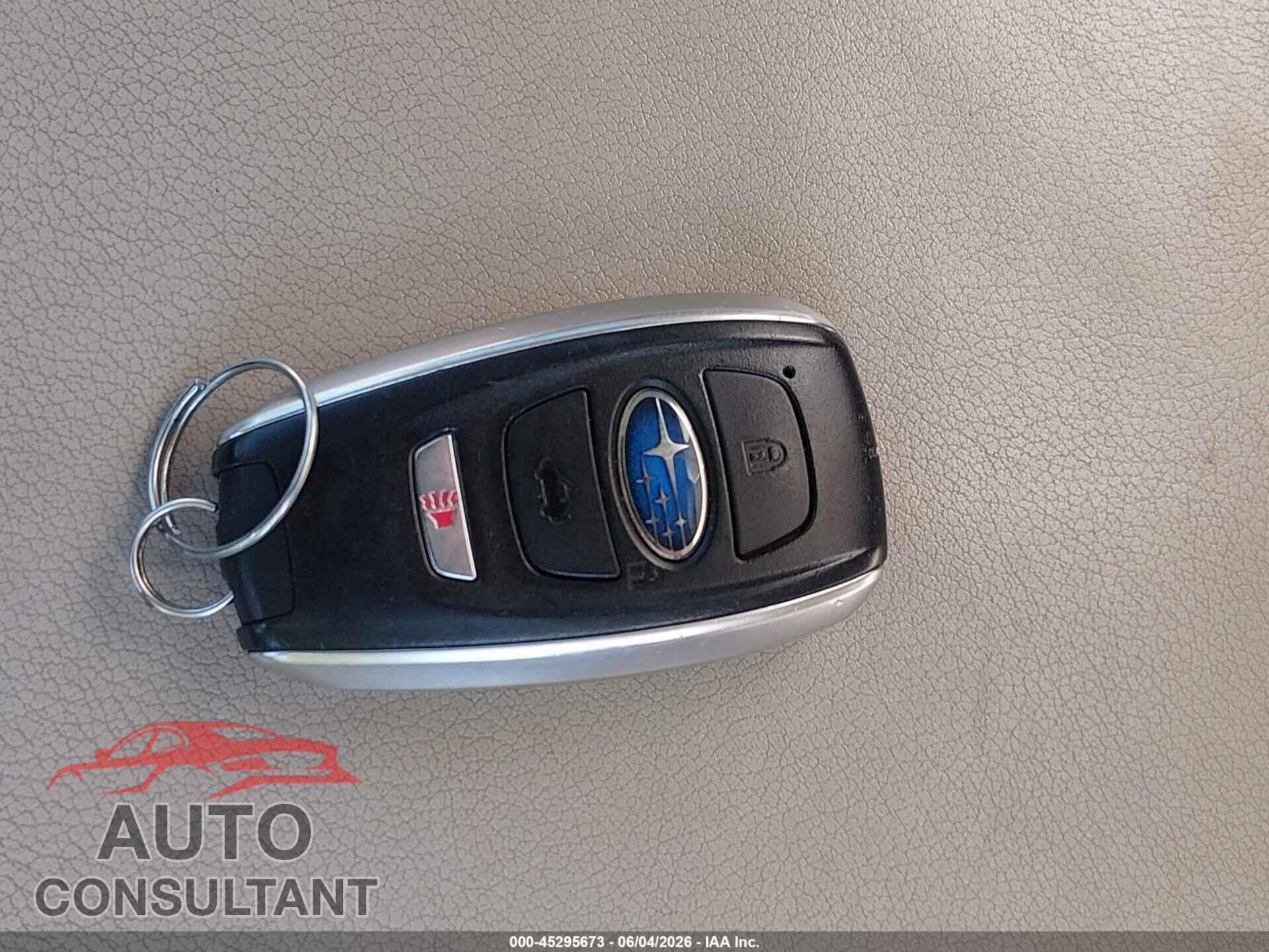 SUBARU ASCENT 2019 - 4S4WMAPD9K3411083