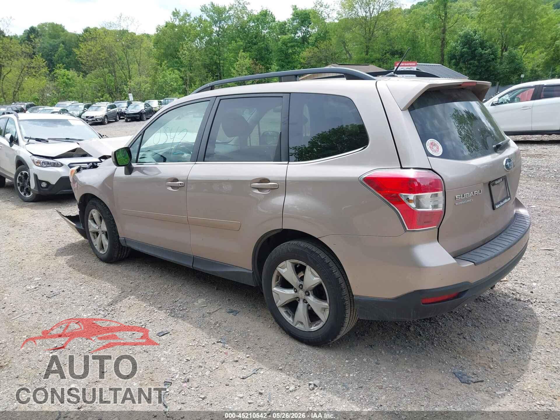 SUBARU FORESTER 2014 - JF2SJAHC9EH550124