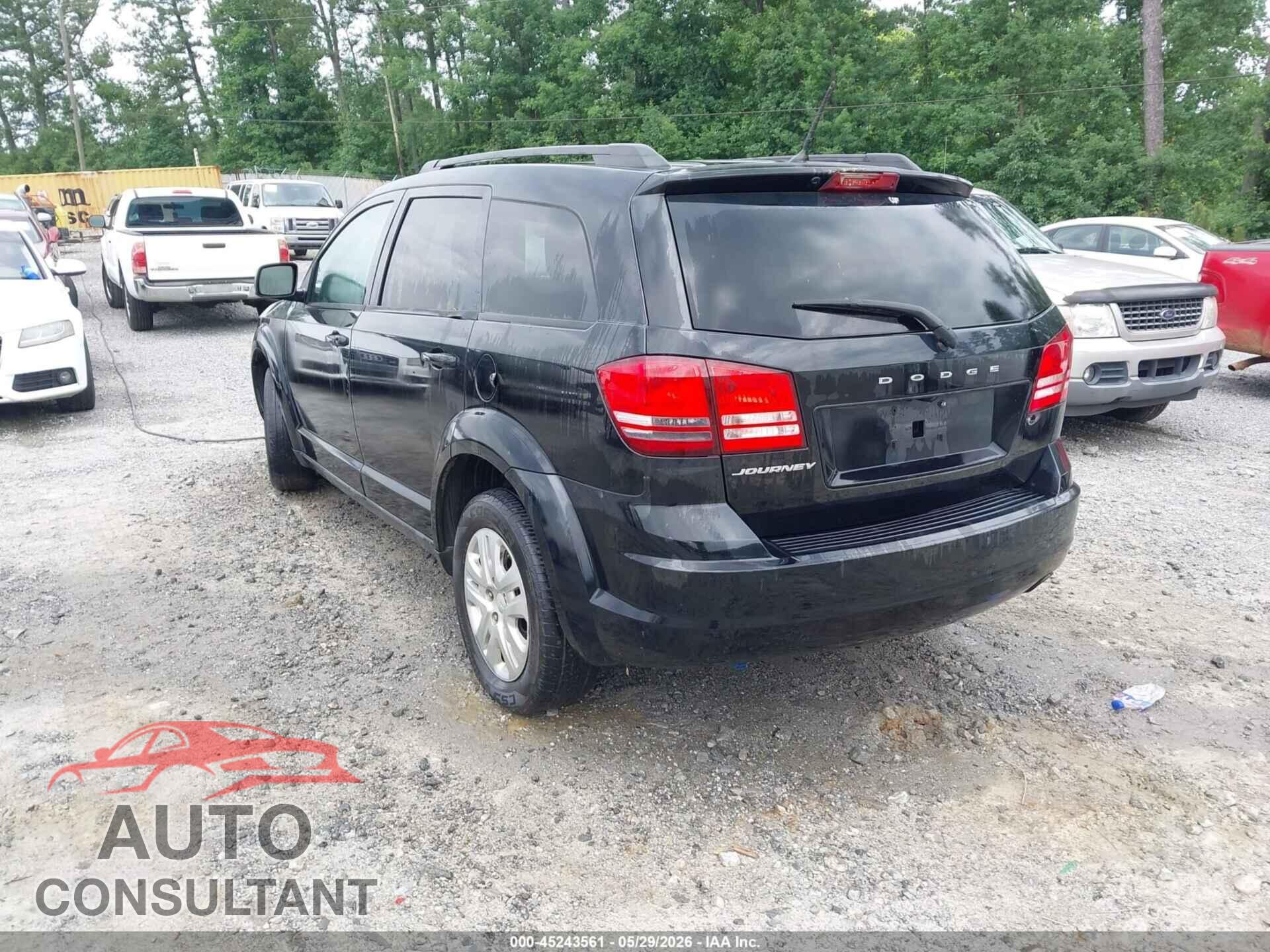 DODGE JOURNEY 2018 - 3C4PDCAB2JT531208