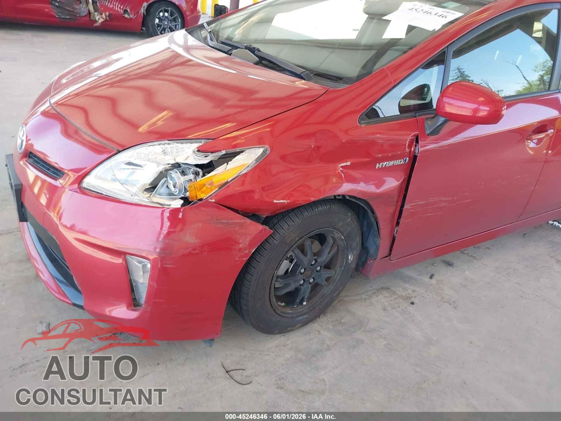 TOYOTA PRIUS 2014 - JTDKN3DU6E1775431