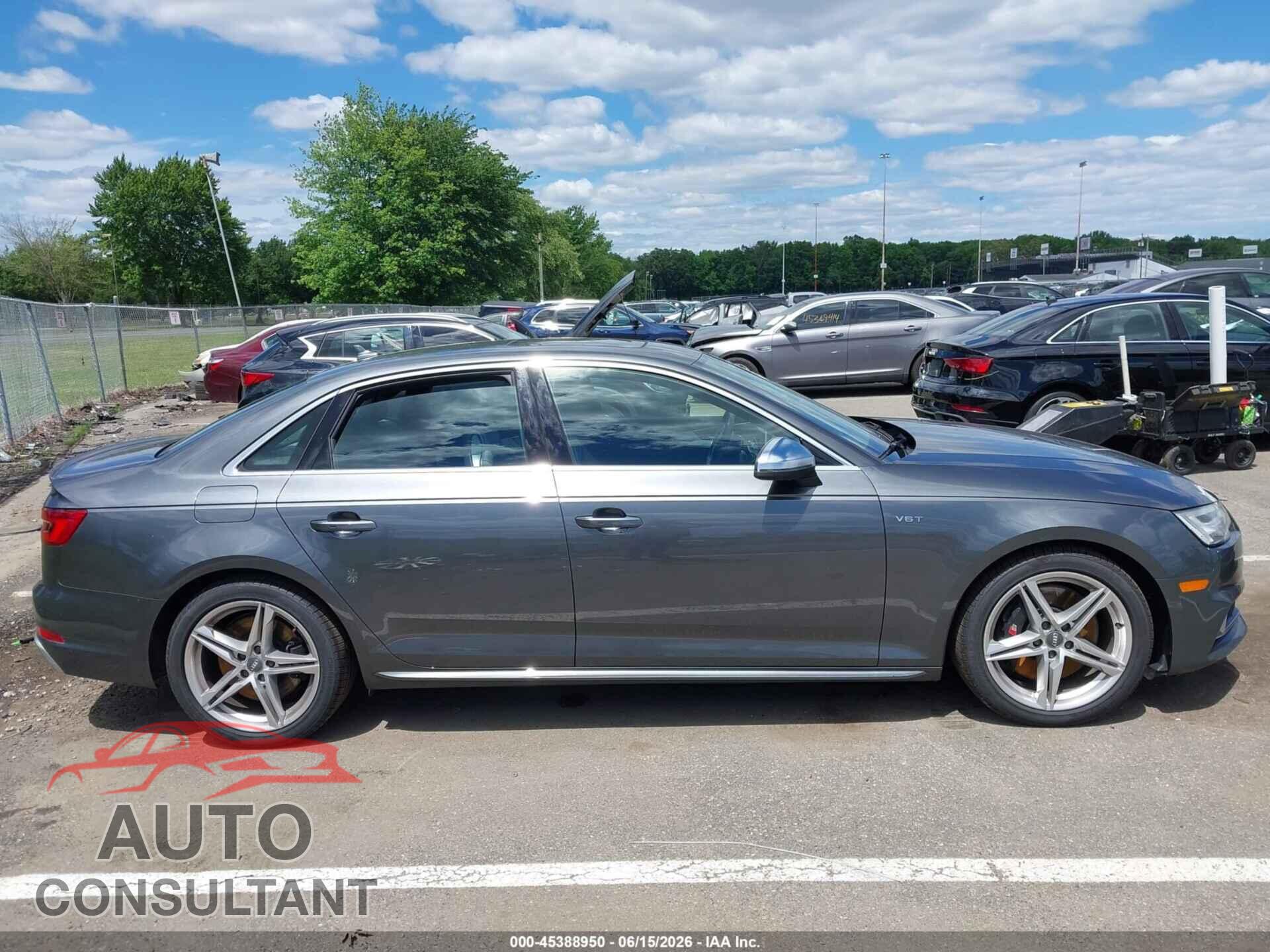 AUDI S4 2018 - WAUC4BF42JA003837