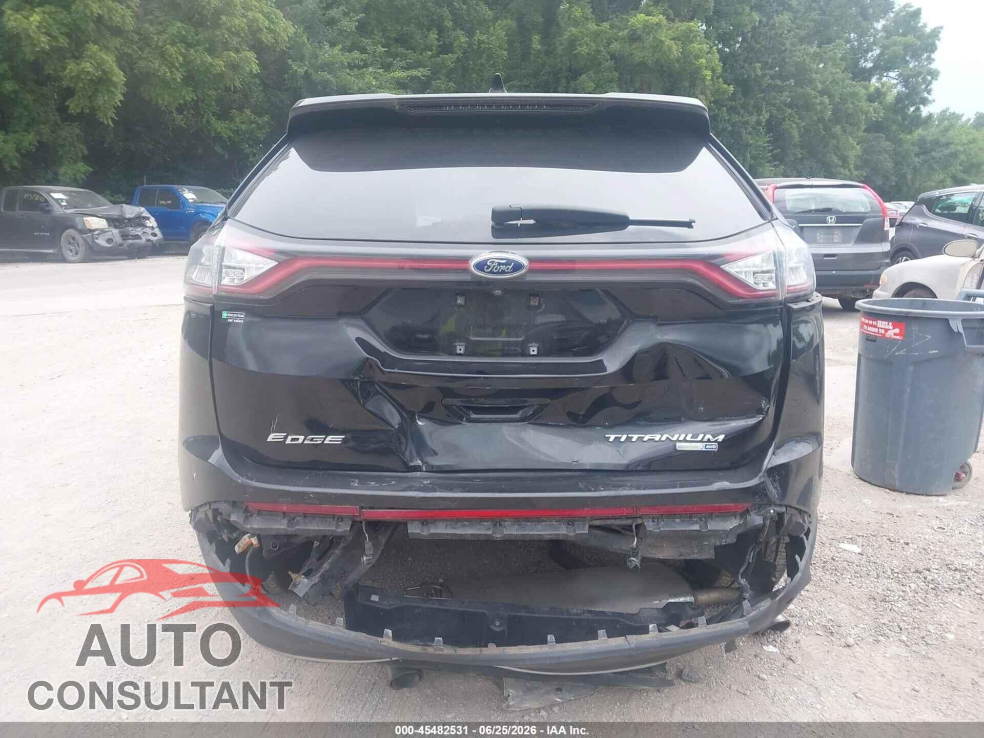 FORD EDGE 2017 - 2FMPK4K91HBB89887