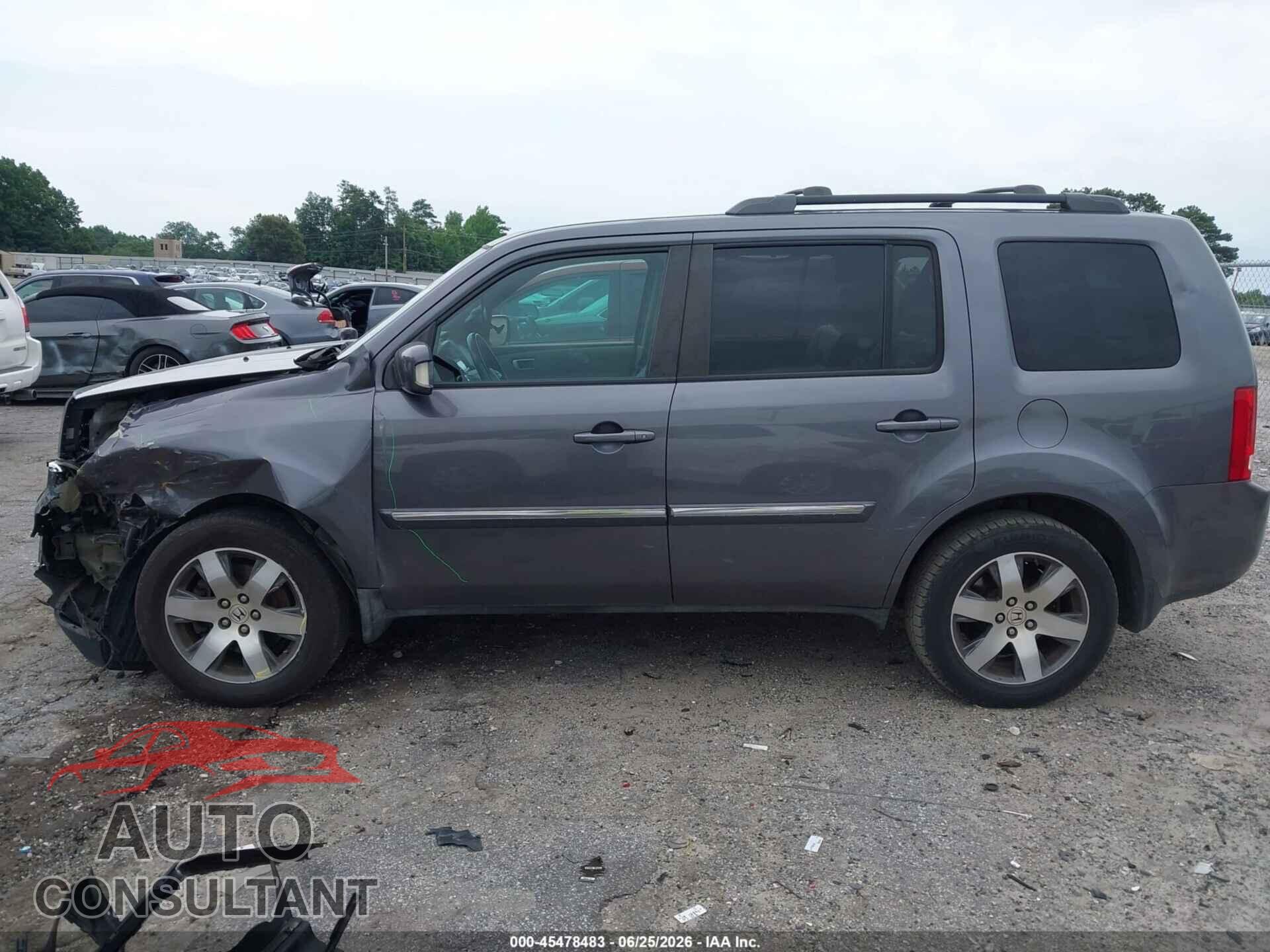HONDA PILOT 2014 - 5FNYF3H92EB016599