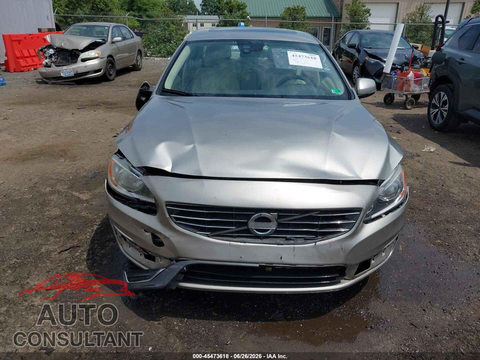 VOLVO S60 2014 - YV1612FS9E2293480