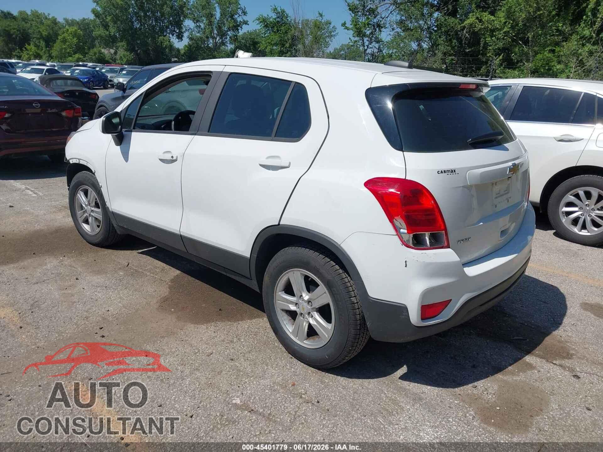 CHEVROLET TRAX 2019 - 3GNCJKSB6KL139812