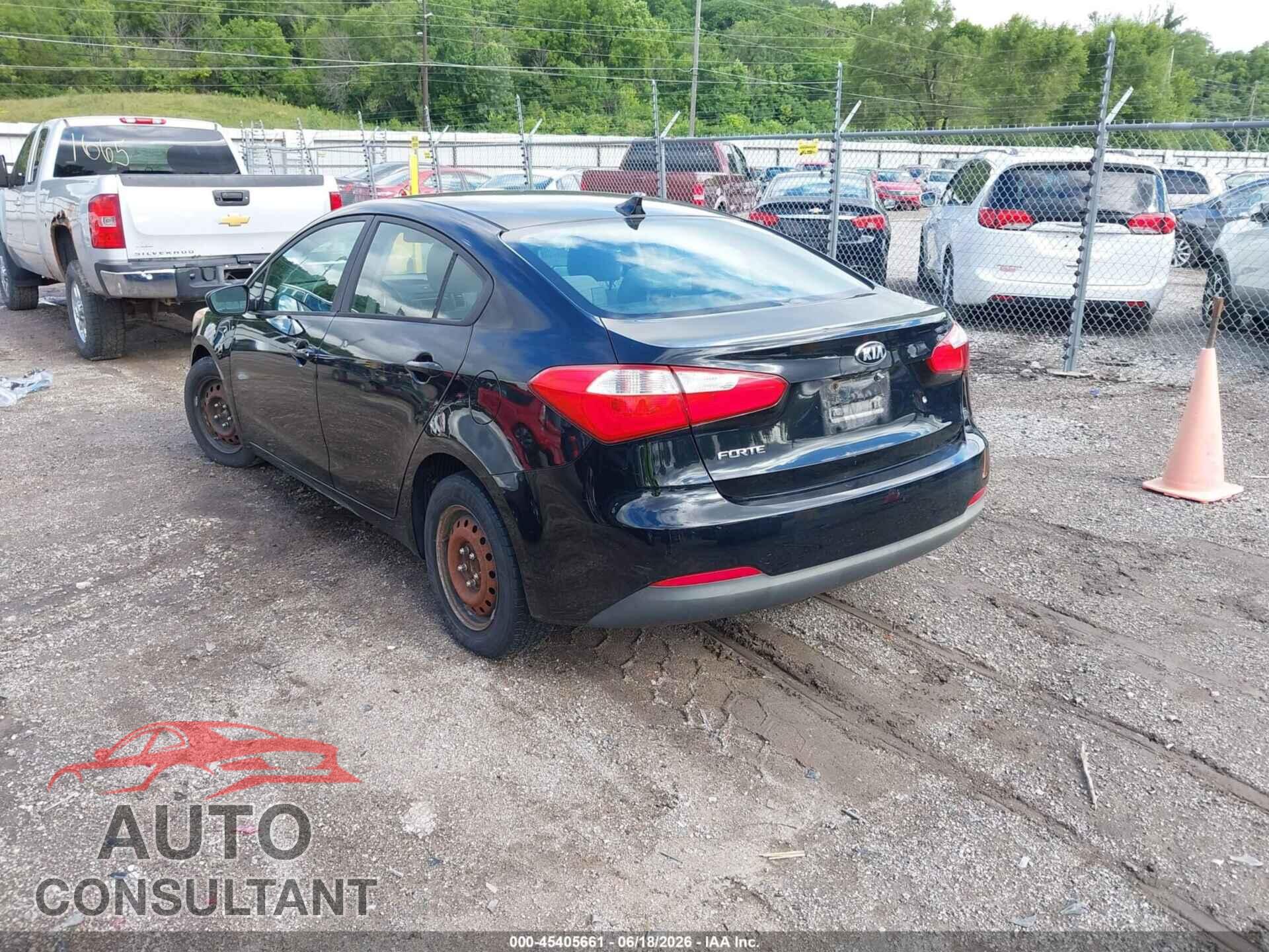 KIA FORTE 2015 - KNAFK4A64F5268802