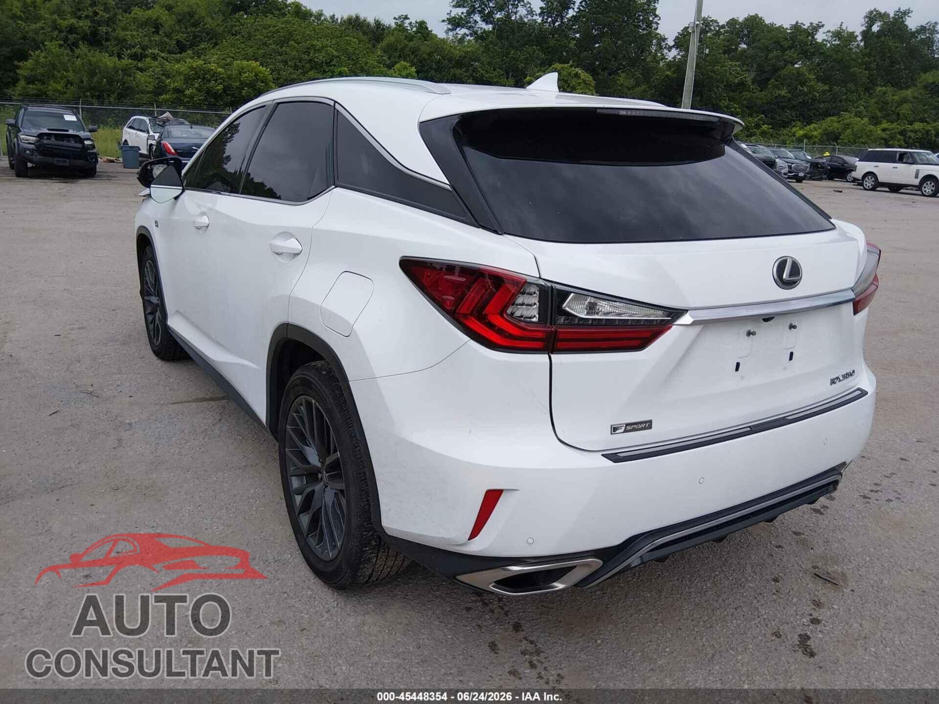 LEXUS RX 350 2016 - 2T2BZMCA2GC051084