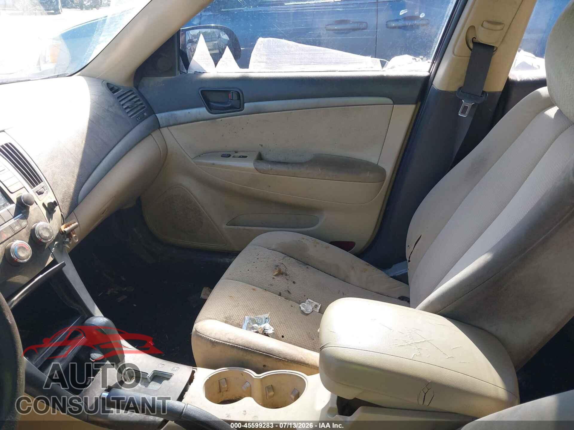 HYUNDAI SONATA 2010 - 5NPET4AC6AH604251