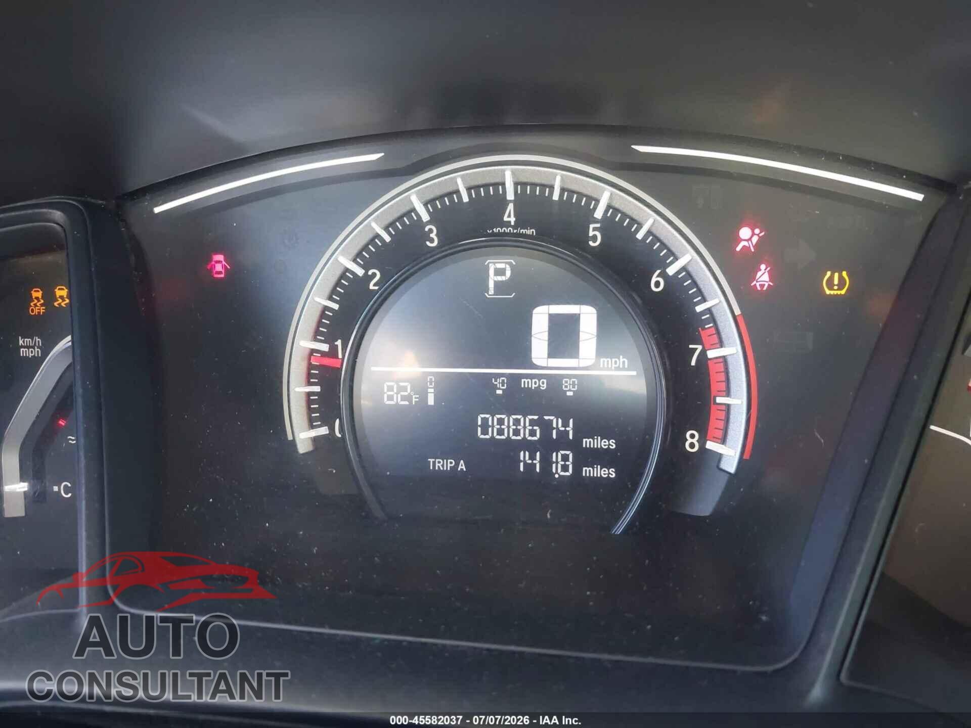 HONDA CIVIC 2017 - 2HGFC2F55HH523779