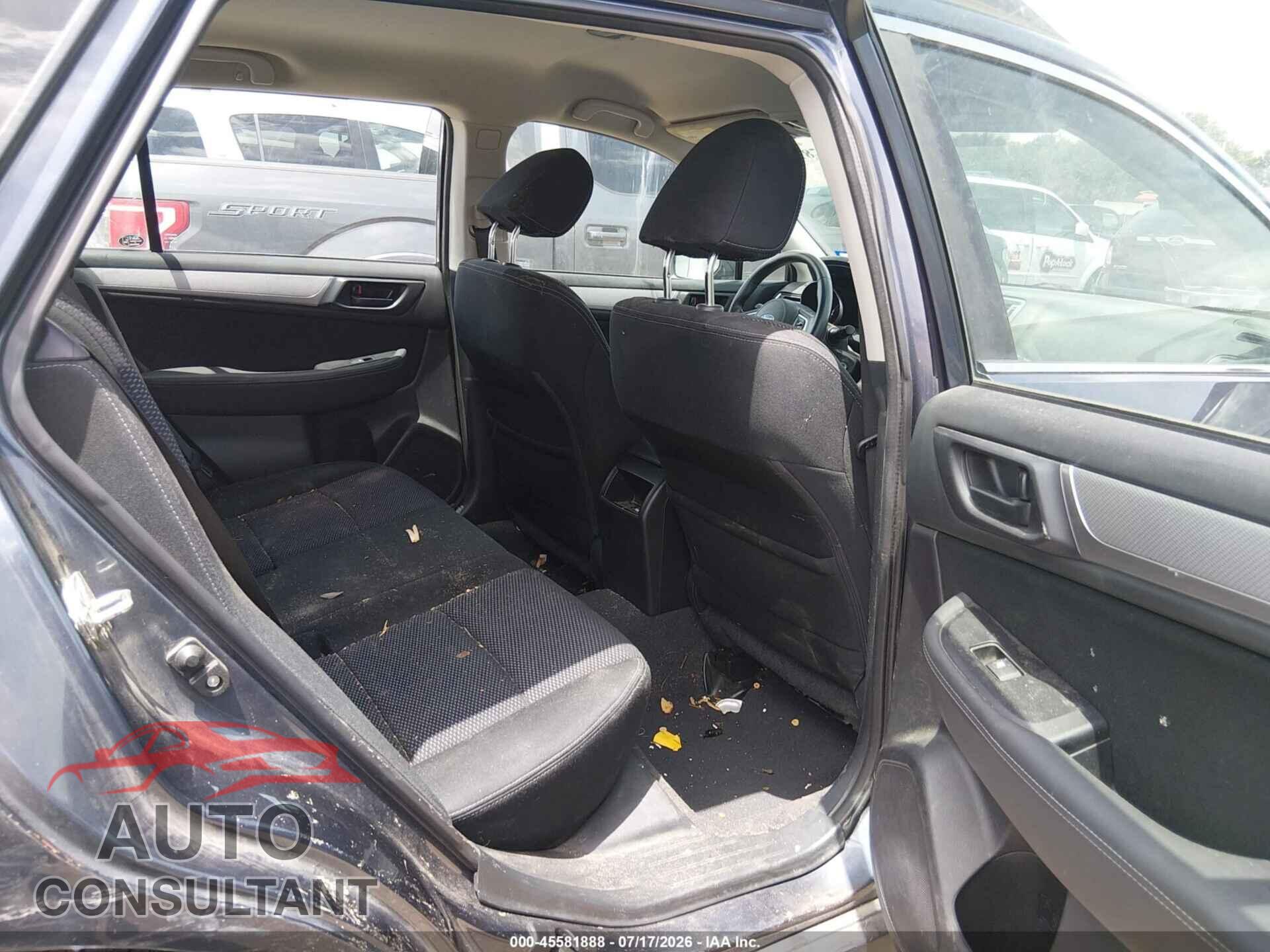 SUBARU OUTBACK 2017 - 4S4BSAACXH3338013