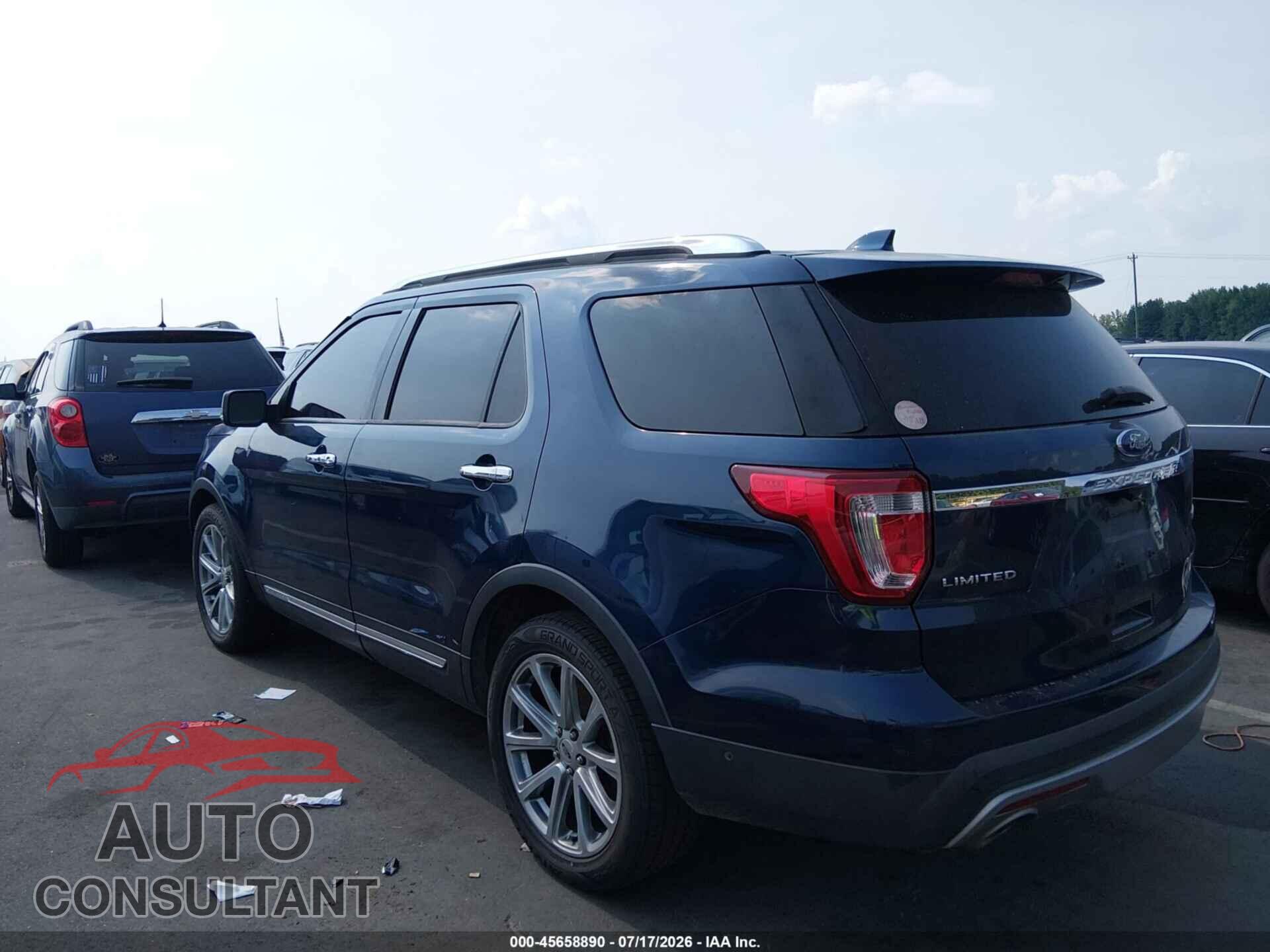 FORD EXPLORER 2017 - 1FM5K7FH4HGC94197