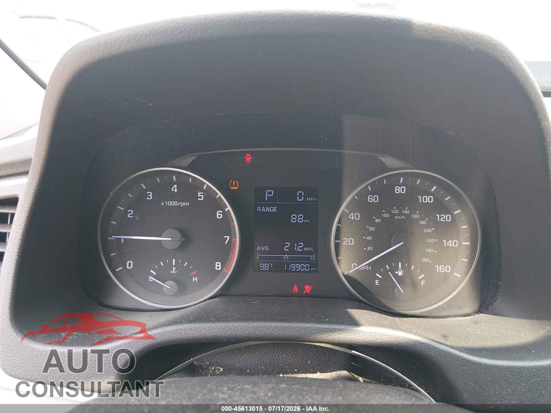 HYUNDAI ELANTRA 2017 - 5NPD74LF0HH192832